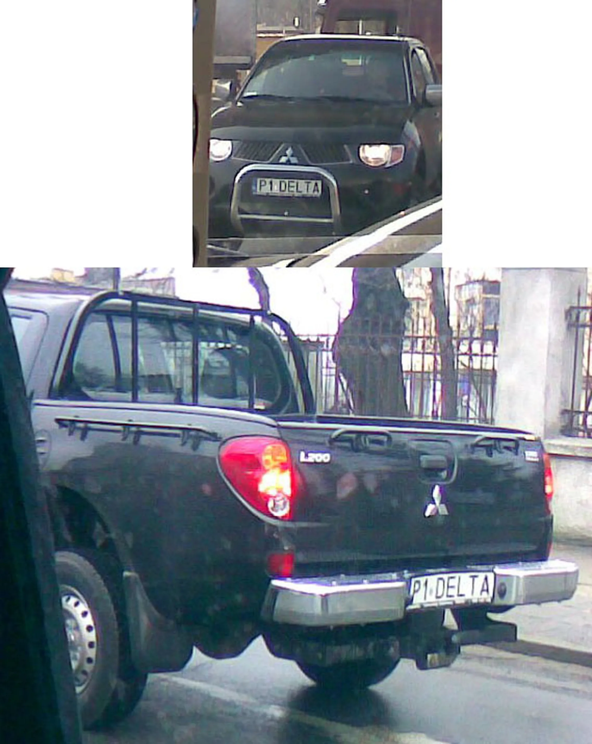 Fajny numer, blacha P1 DELTA