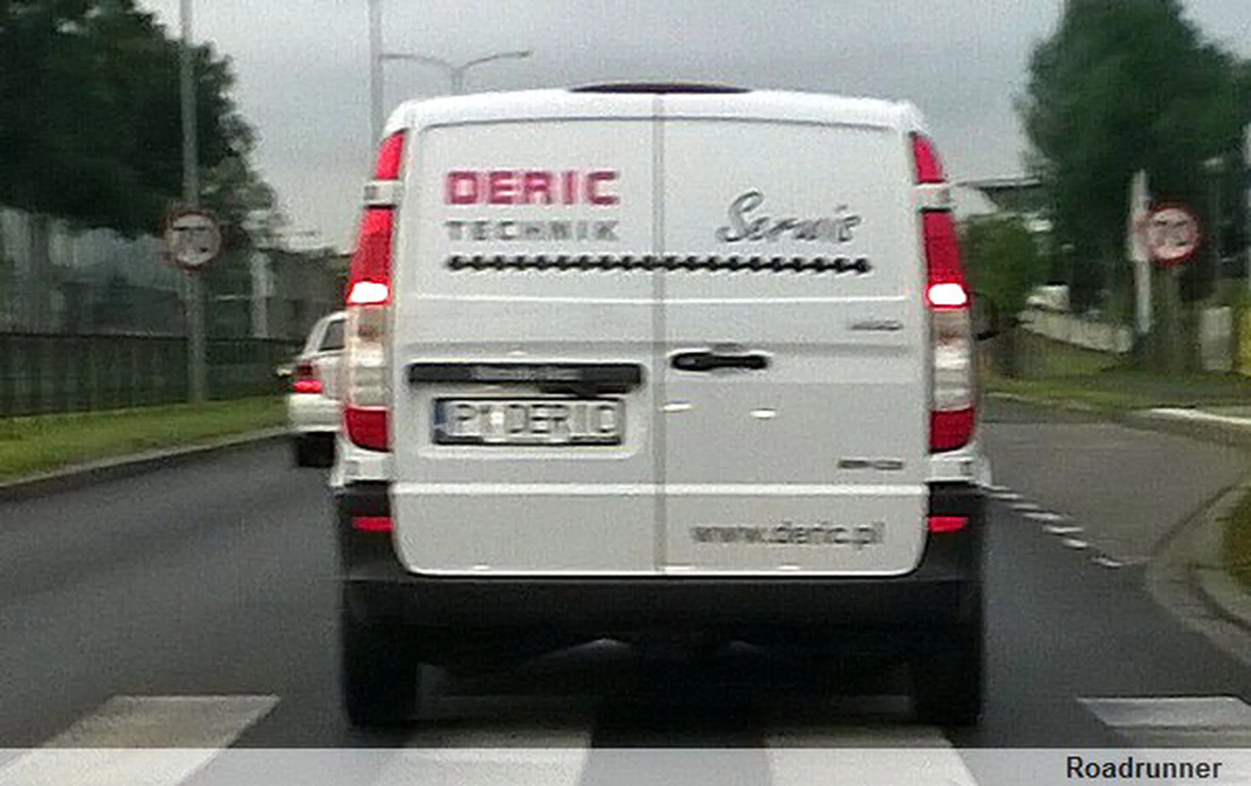 Fajny numer, blacha P1 DERIC