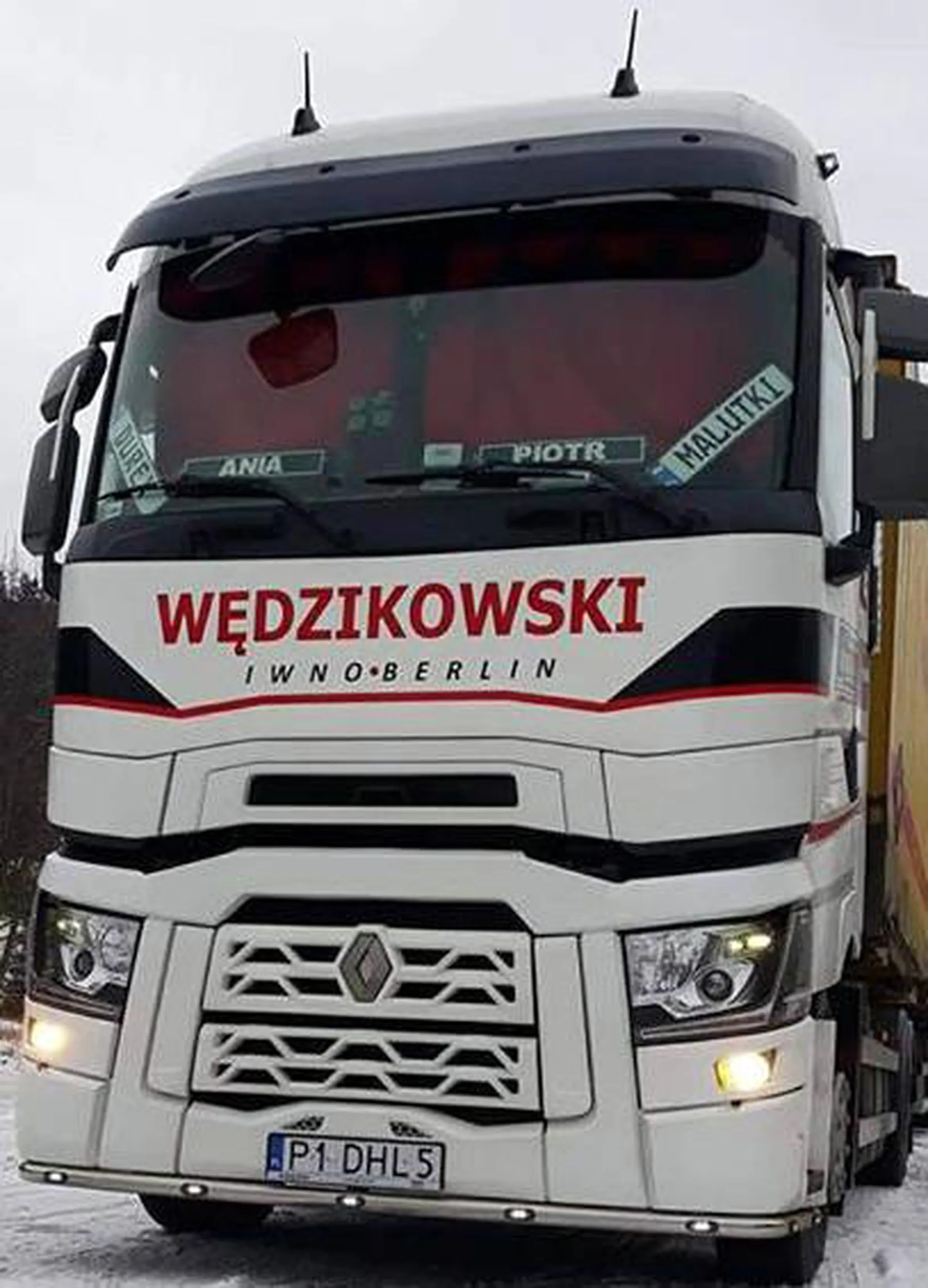 Fajny numer, blacha P1 DHL5