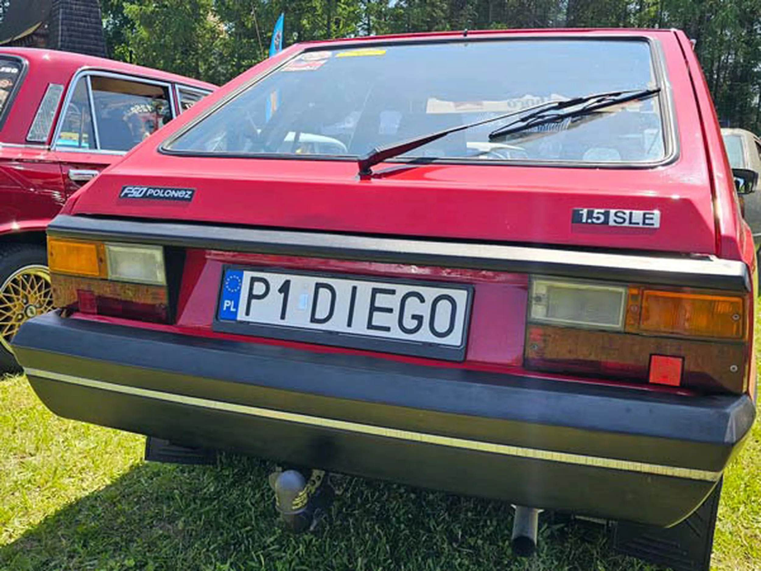 Fajny numer, blacha P1 DIEGO