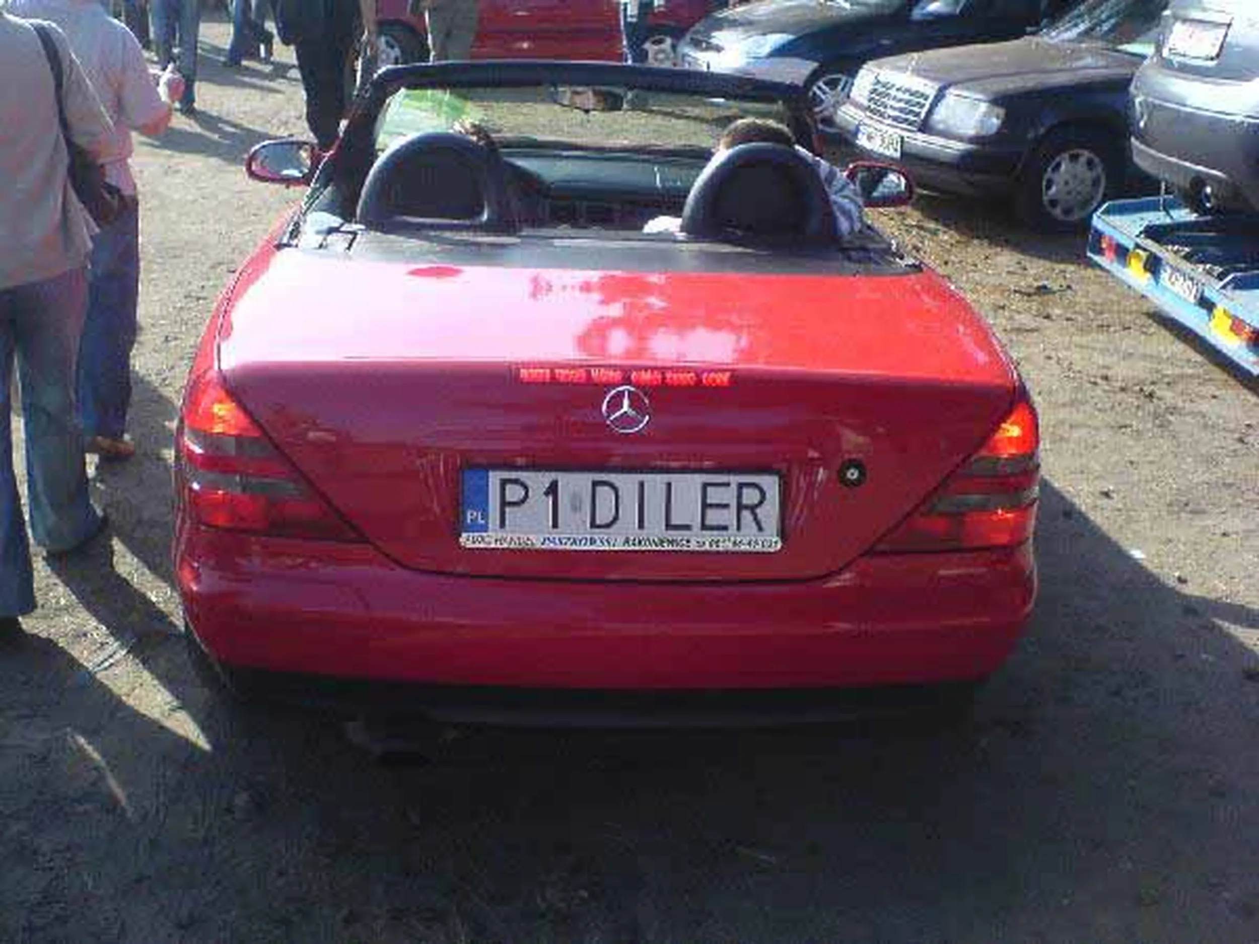 Fajny numer, blacha P1 DILER