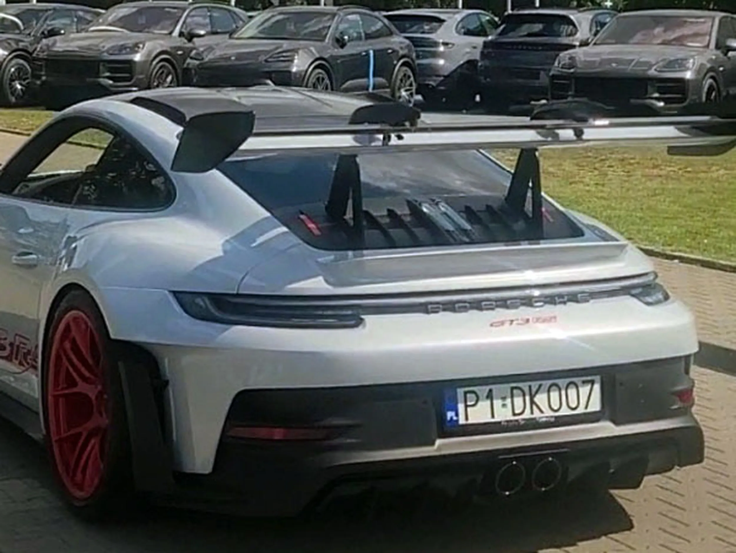 Fajny numer, blacha P1 DKOO7