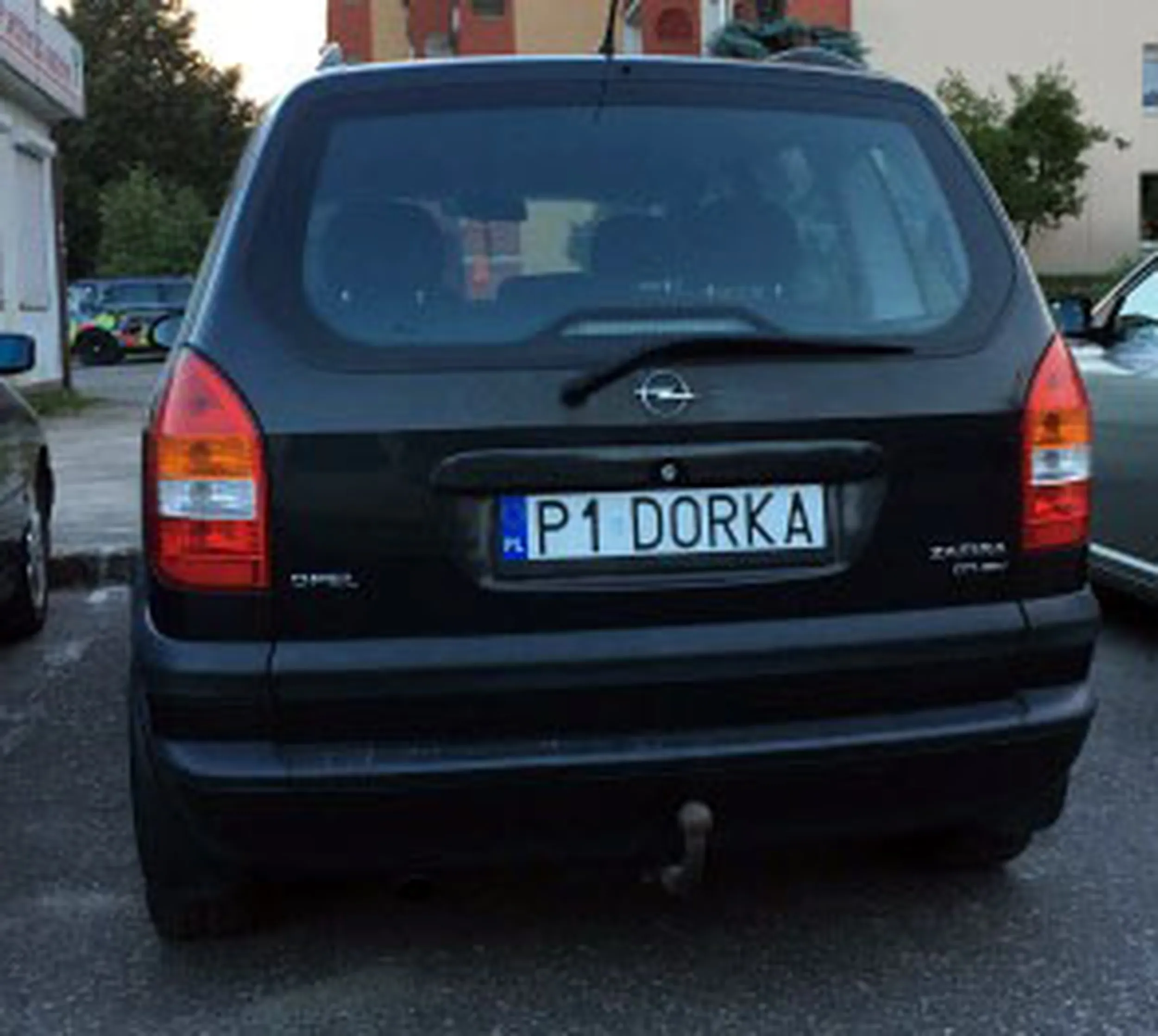 Fajny numer, blacha P1 DORKA