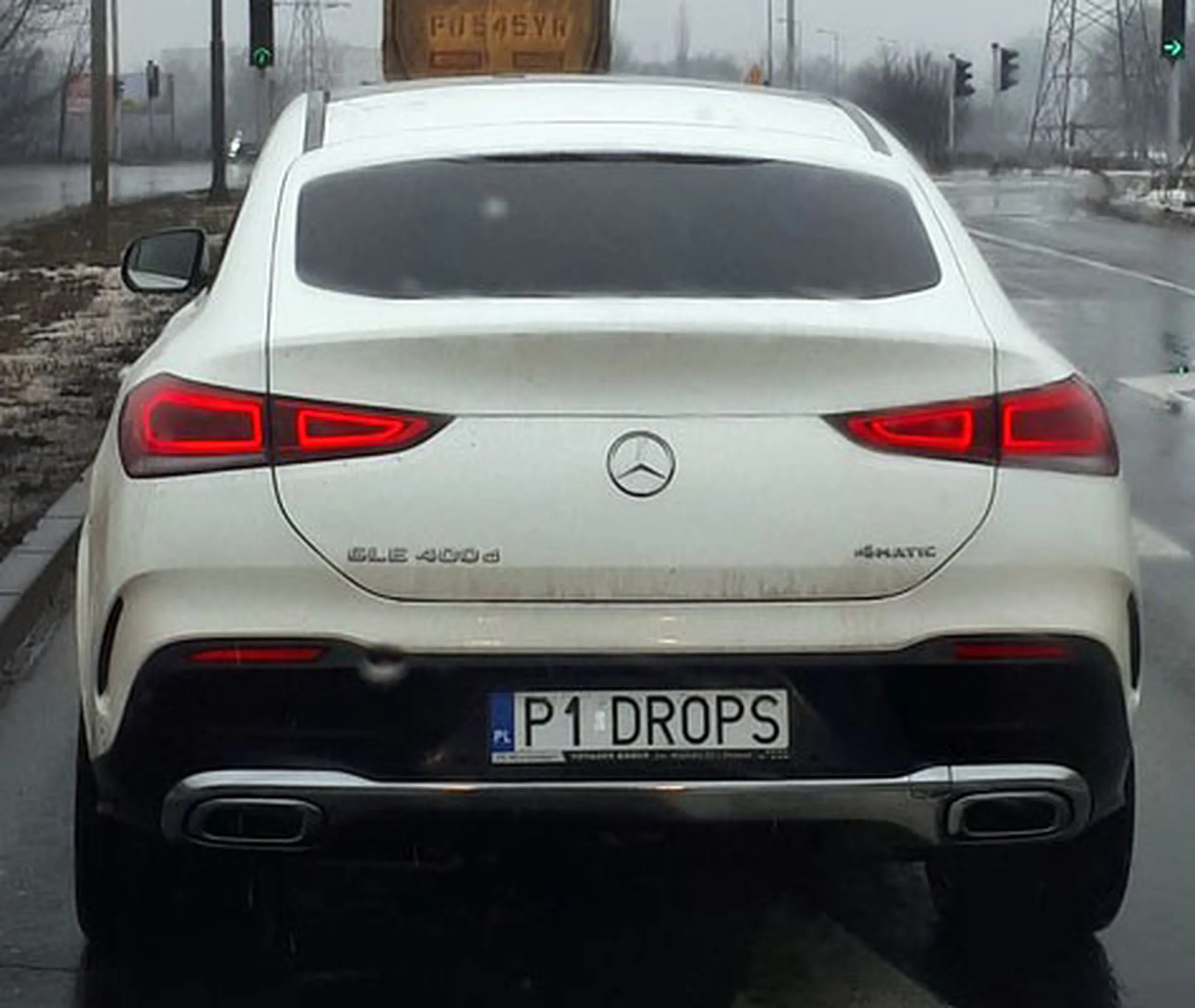 Fajny numer, blacha P1 DROPS