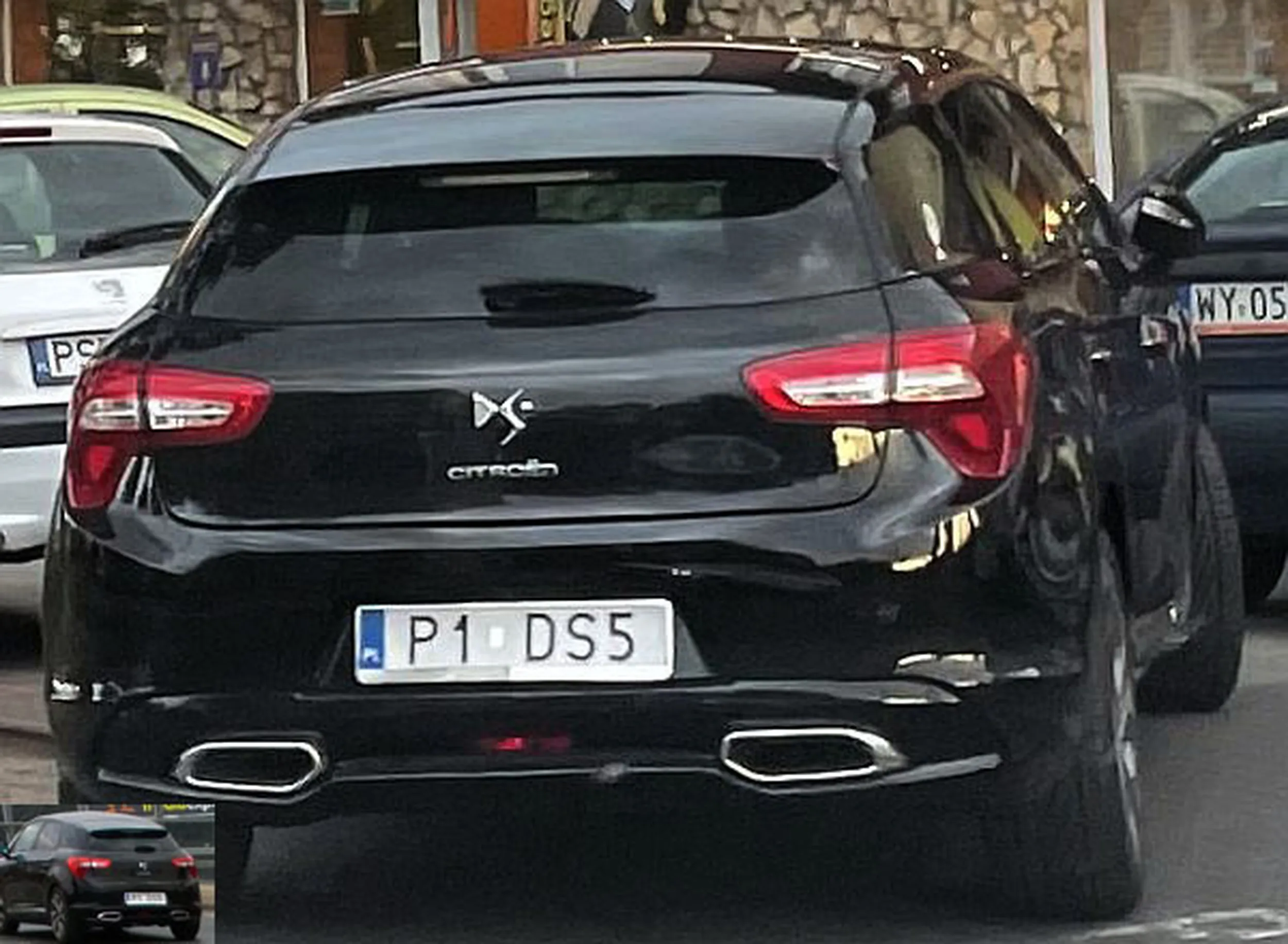Fajny numer, blacha P1 DS5