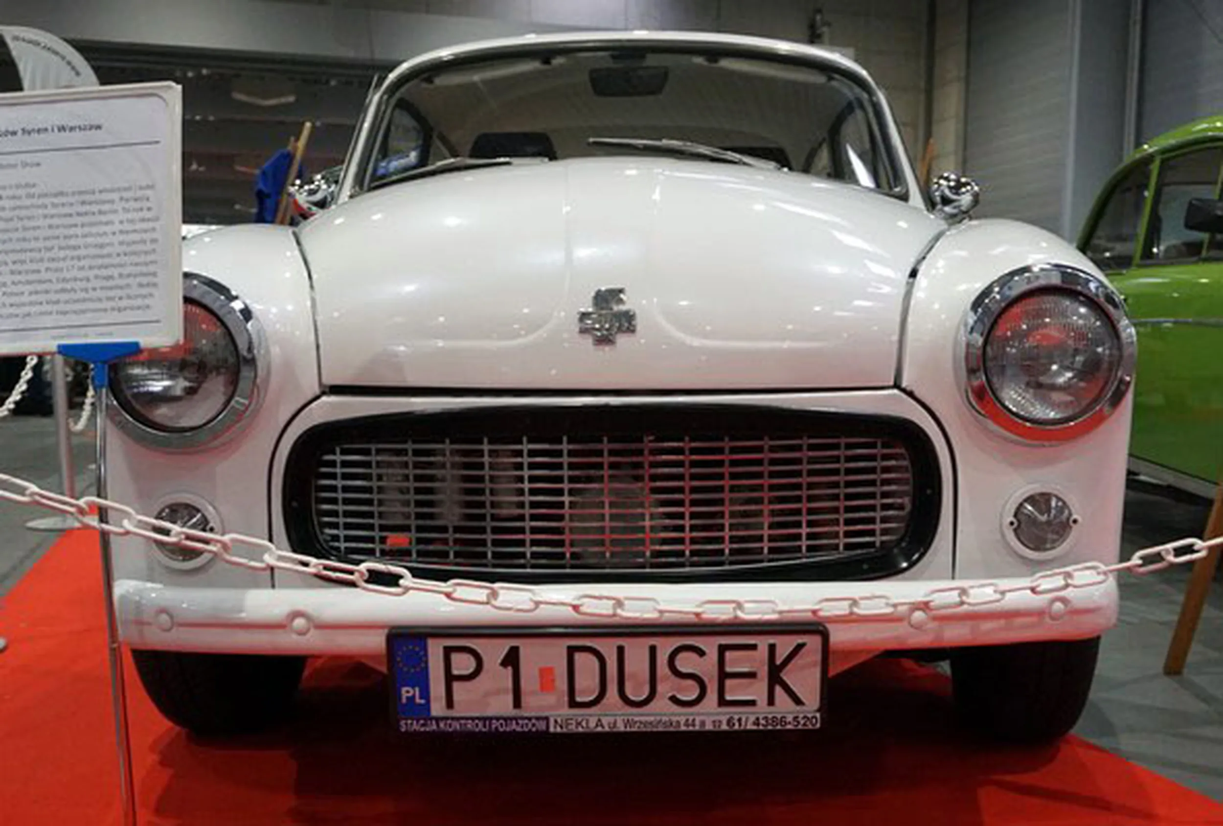 Fajny numer, blacha P1 DUSEK