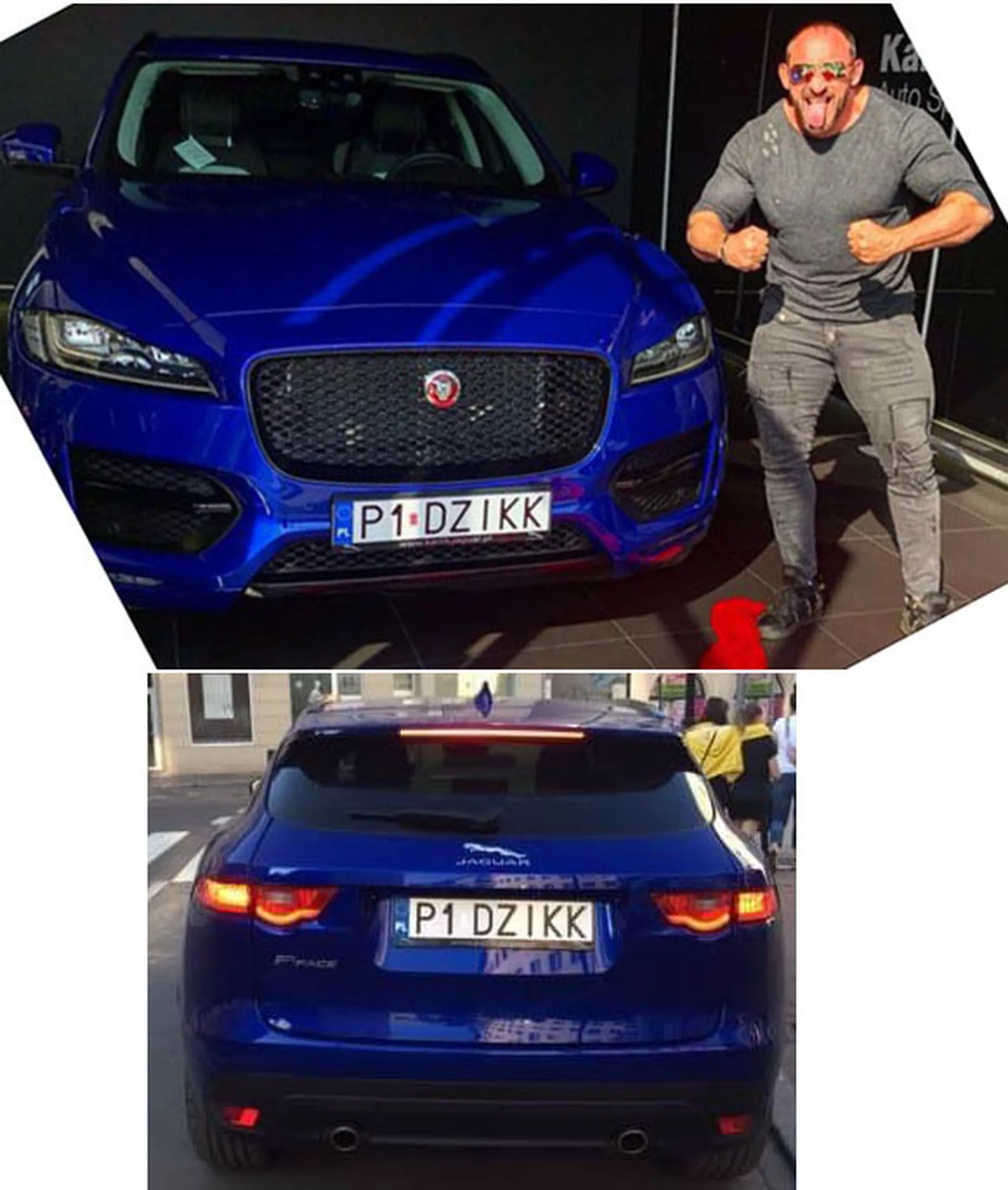 Fajny numer, blacha P1 DZIKK