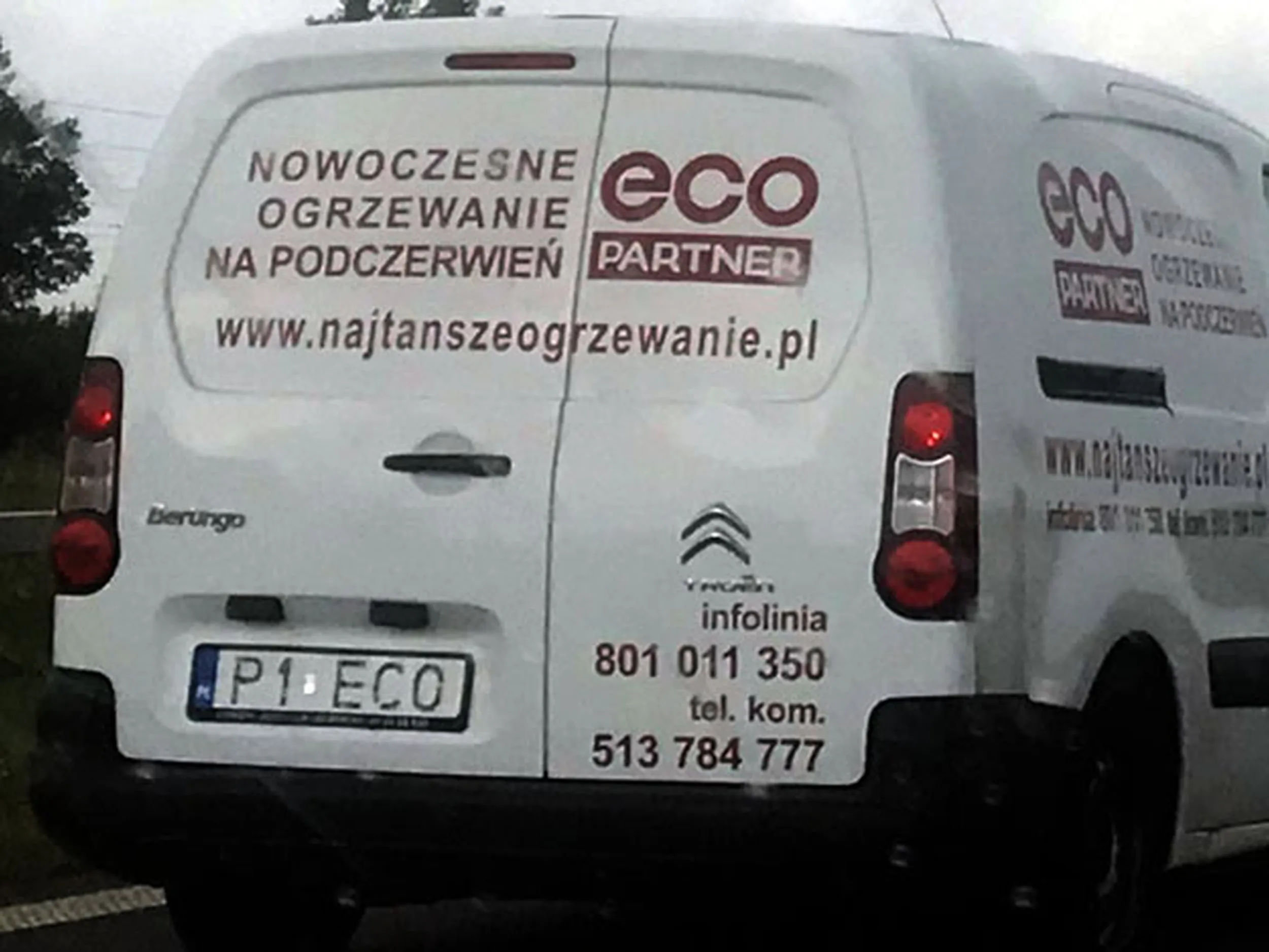 Fajny numer, blacha P1 ECO