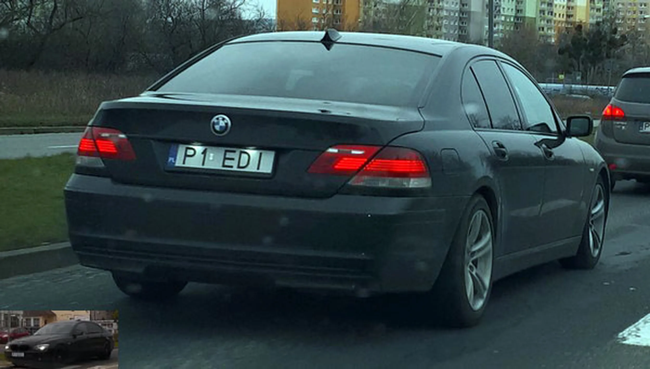 Fajny numer, blacha P1 EDI