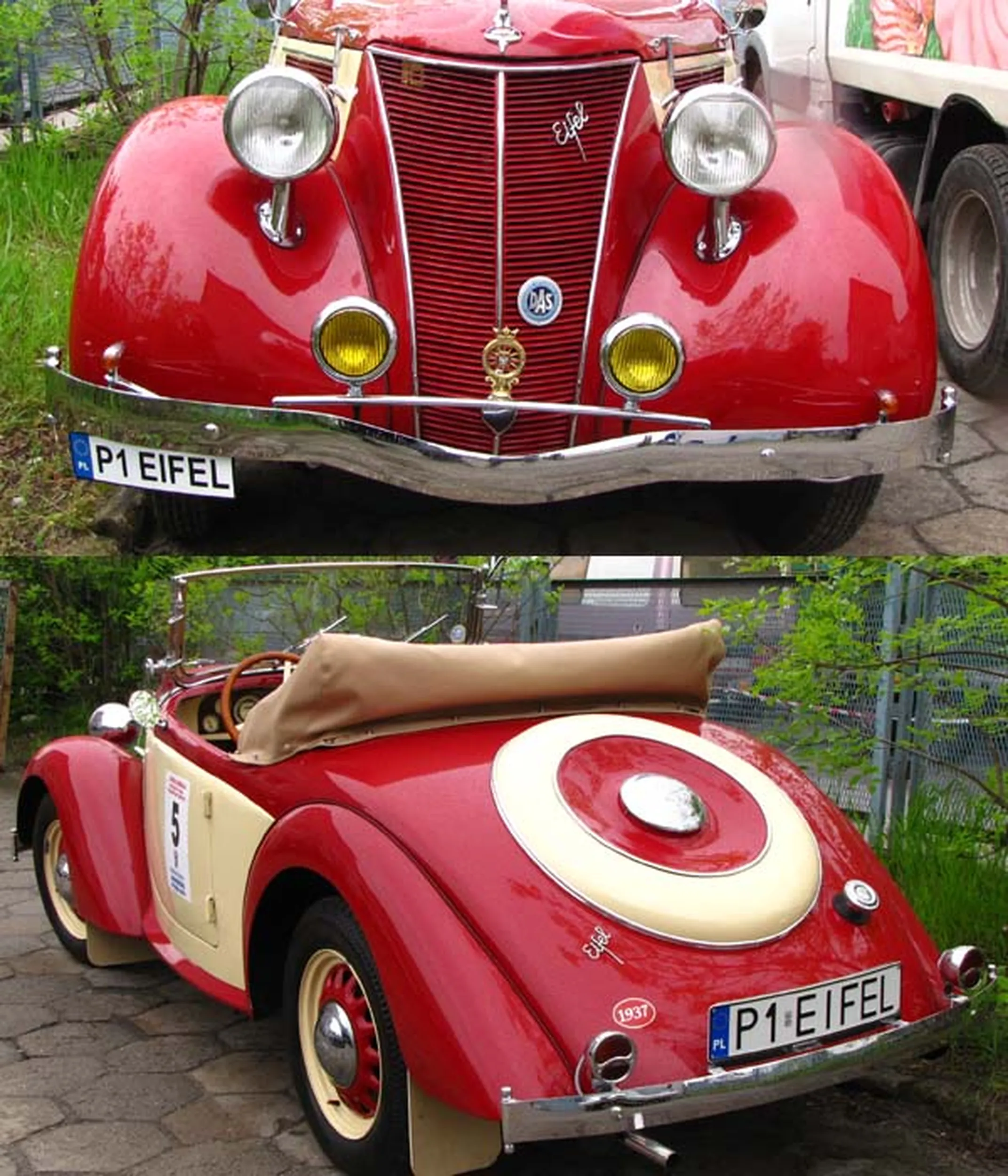 Fajny numer, blacha P1 EIFEL