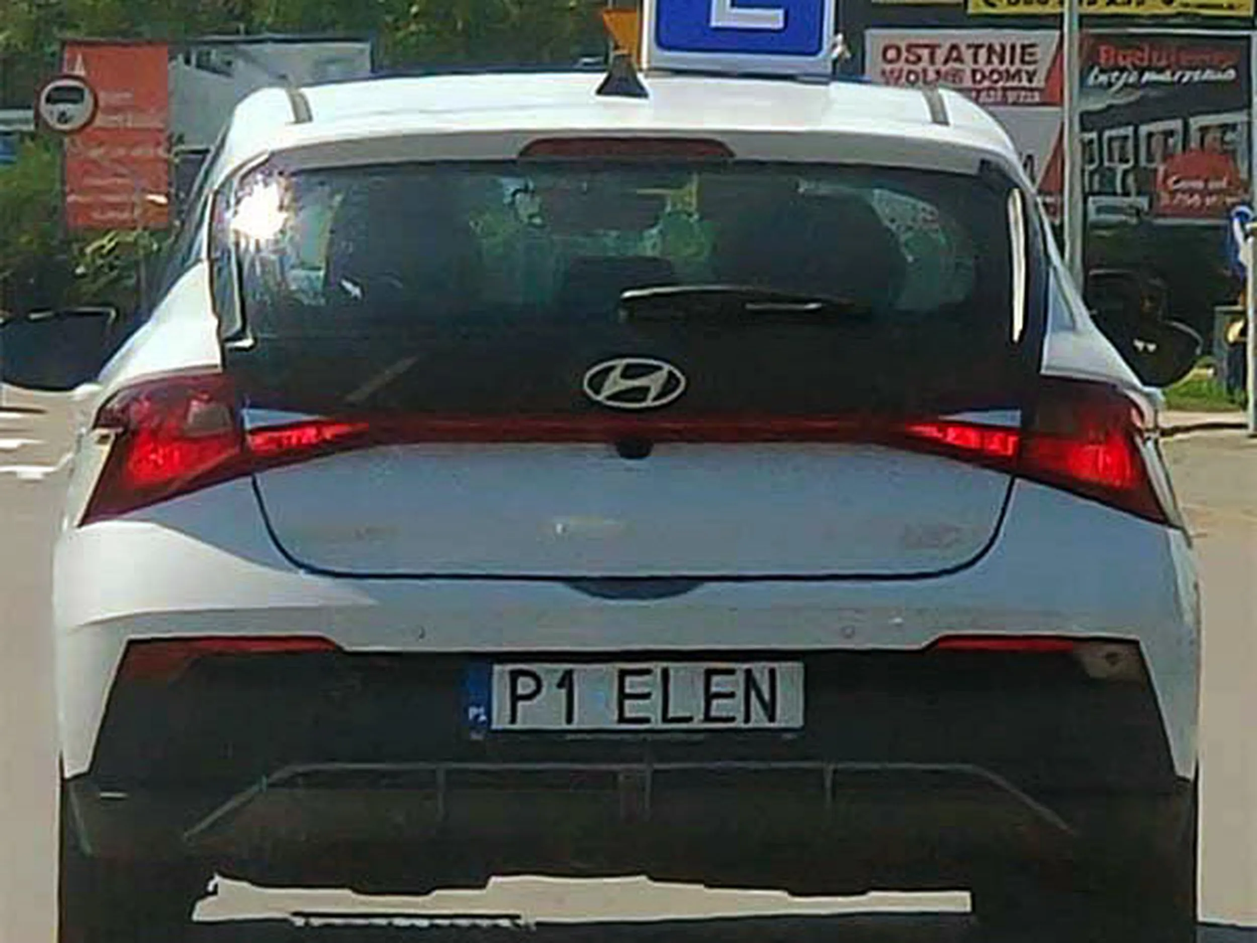 Fajny numer, blacha P1 ELEN