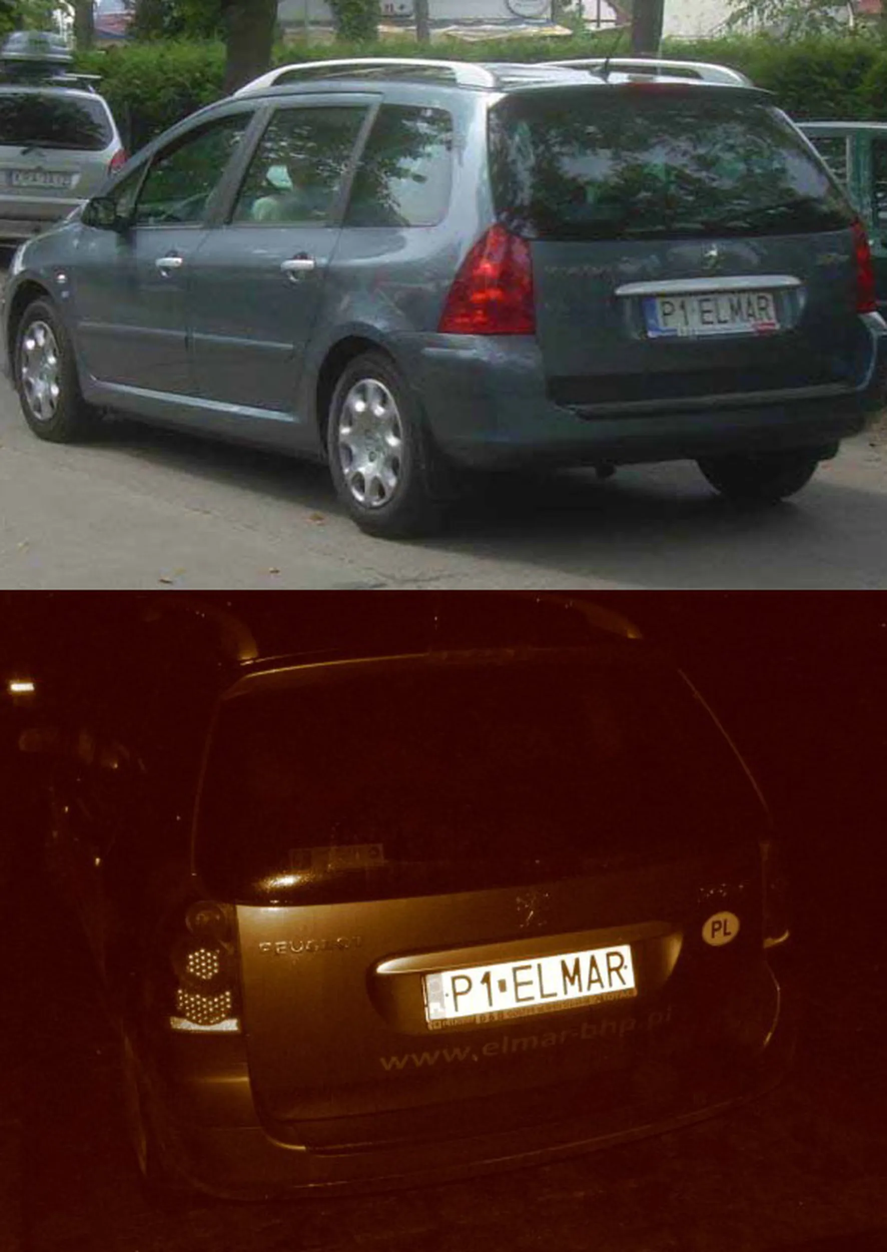 Fajny numer, blacha P1 ELMAR