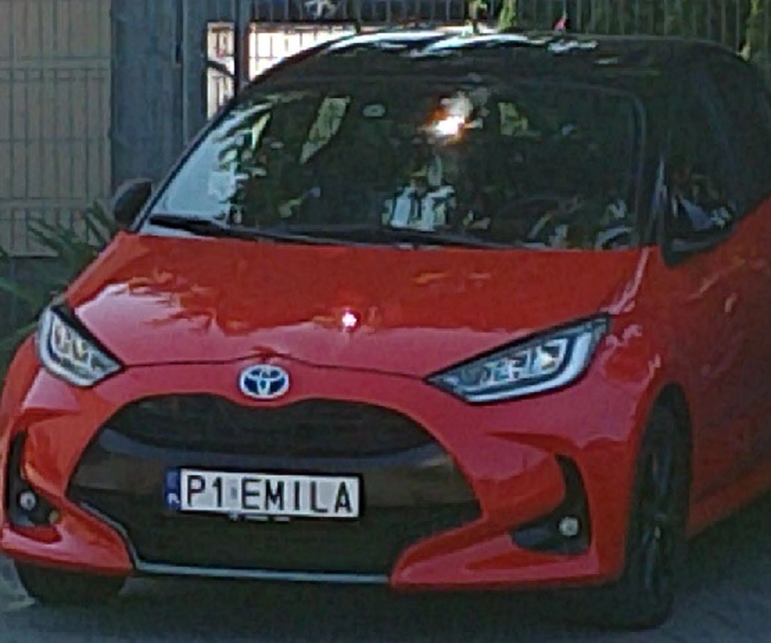 Fajny numer, blacha P1 EMILA