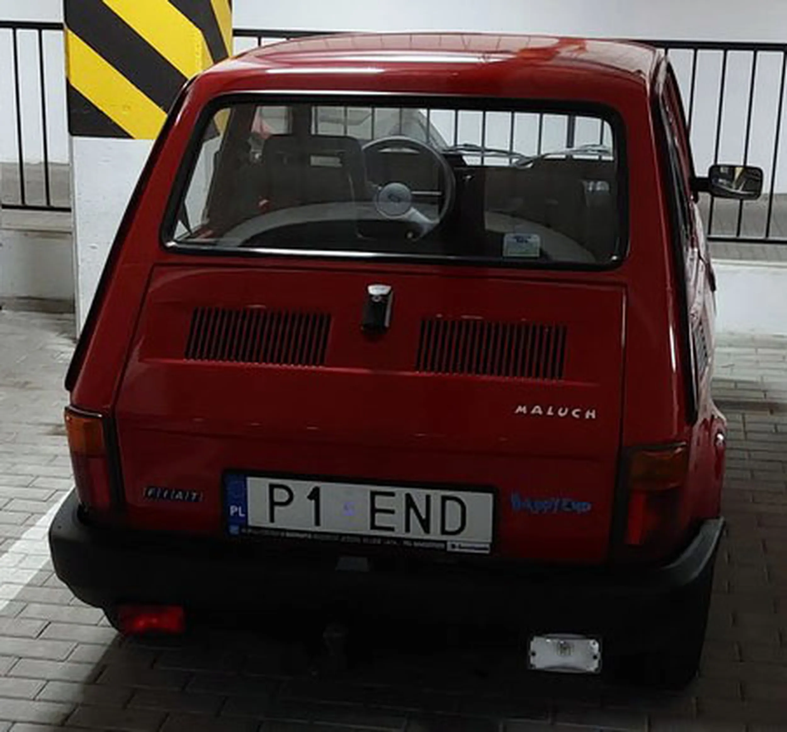 Fajny numer, blacha P1 END