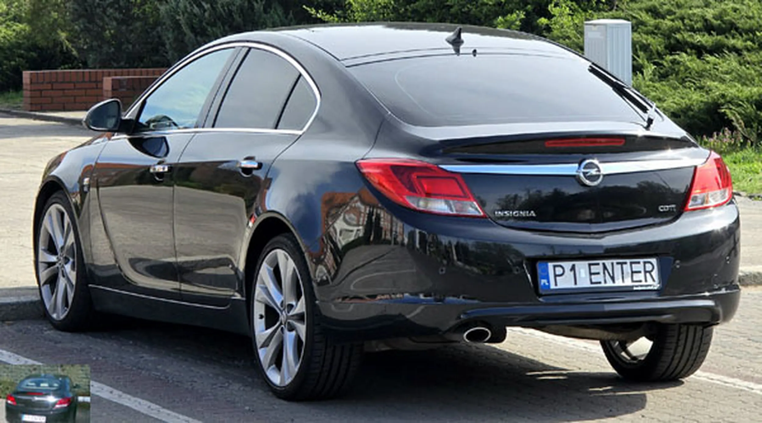 Fajny numer, blacha P1 ENTER