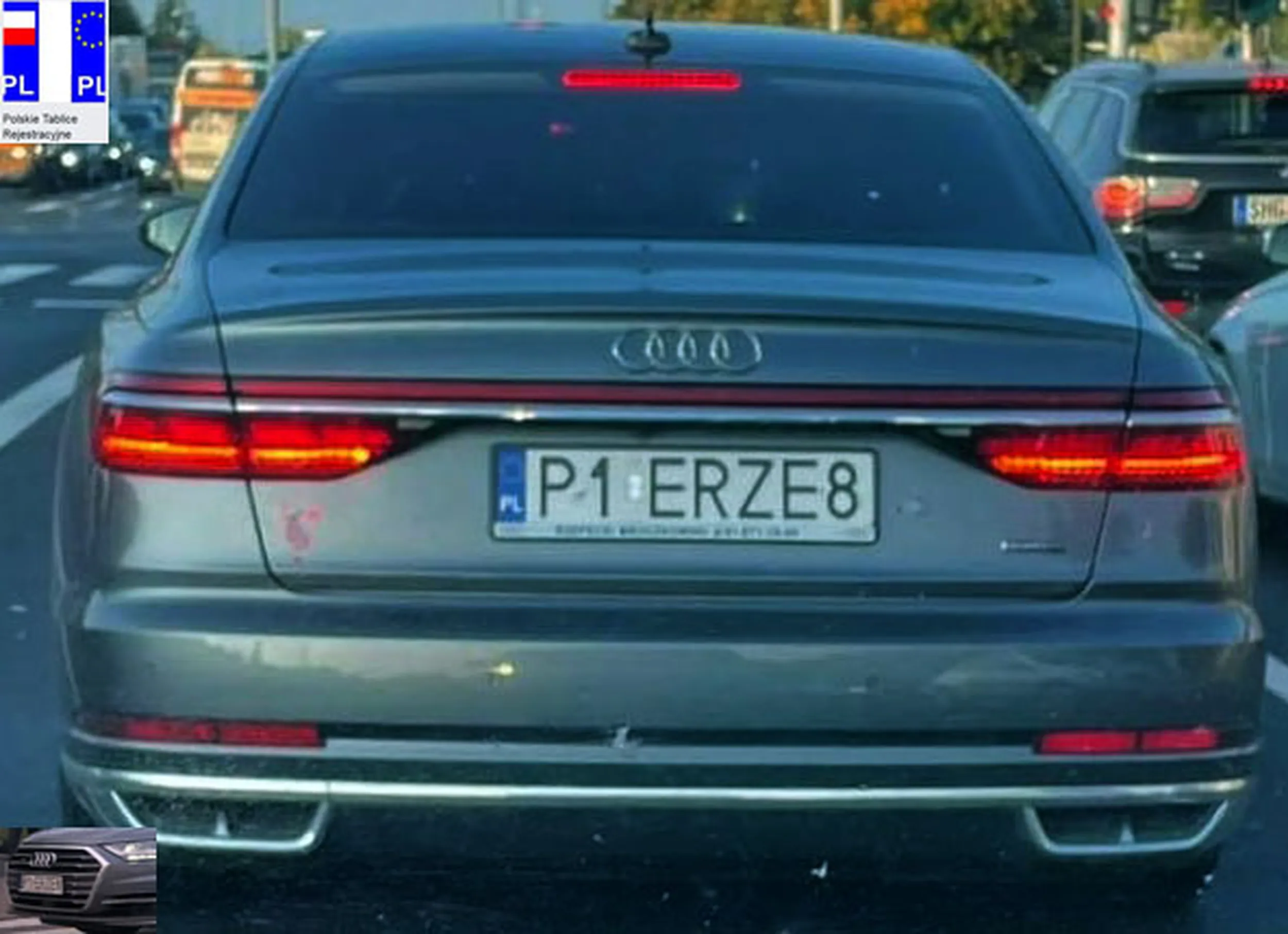 Fajny numer, blacha P1 ERZE8