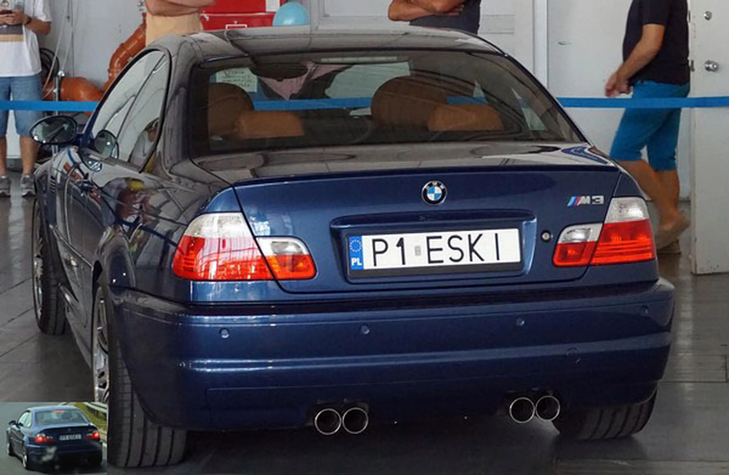 Fajny numer, blacha P1 ESKI