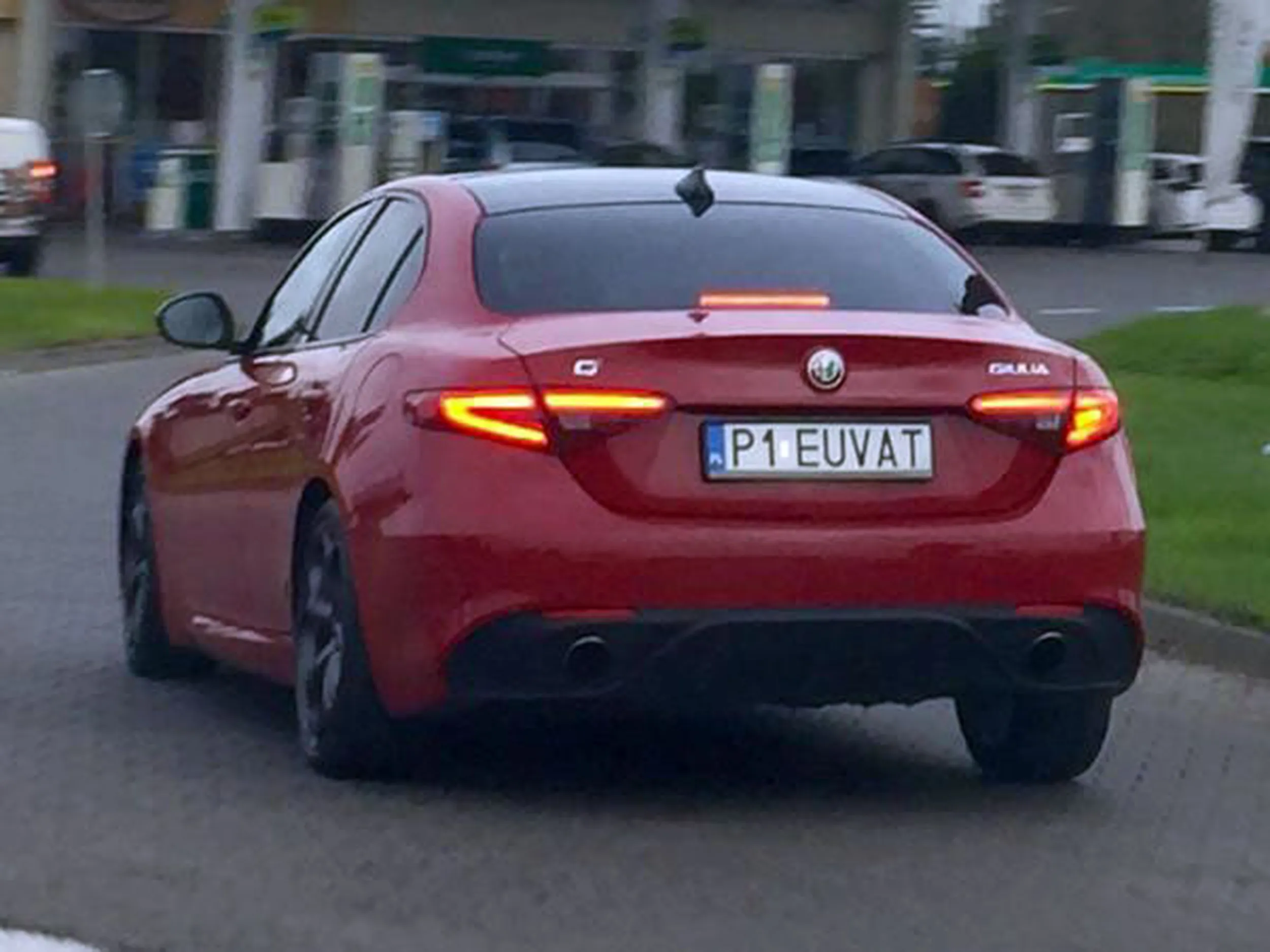 Fajny numer, blacha P1 EUVAT