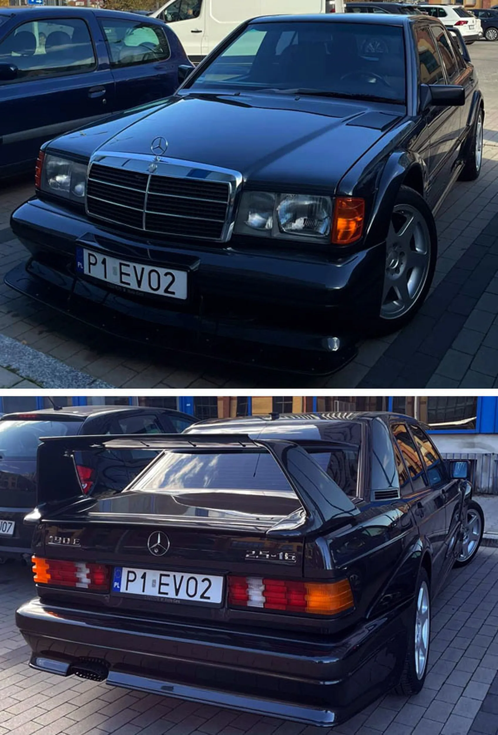 Fajny numer, blacha P1 EVO2