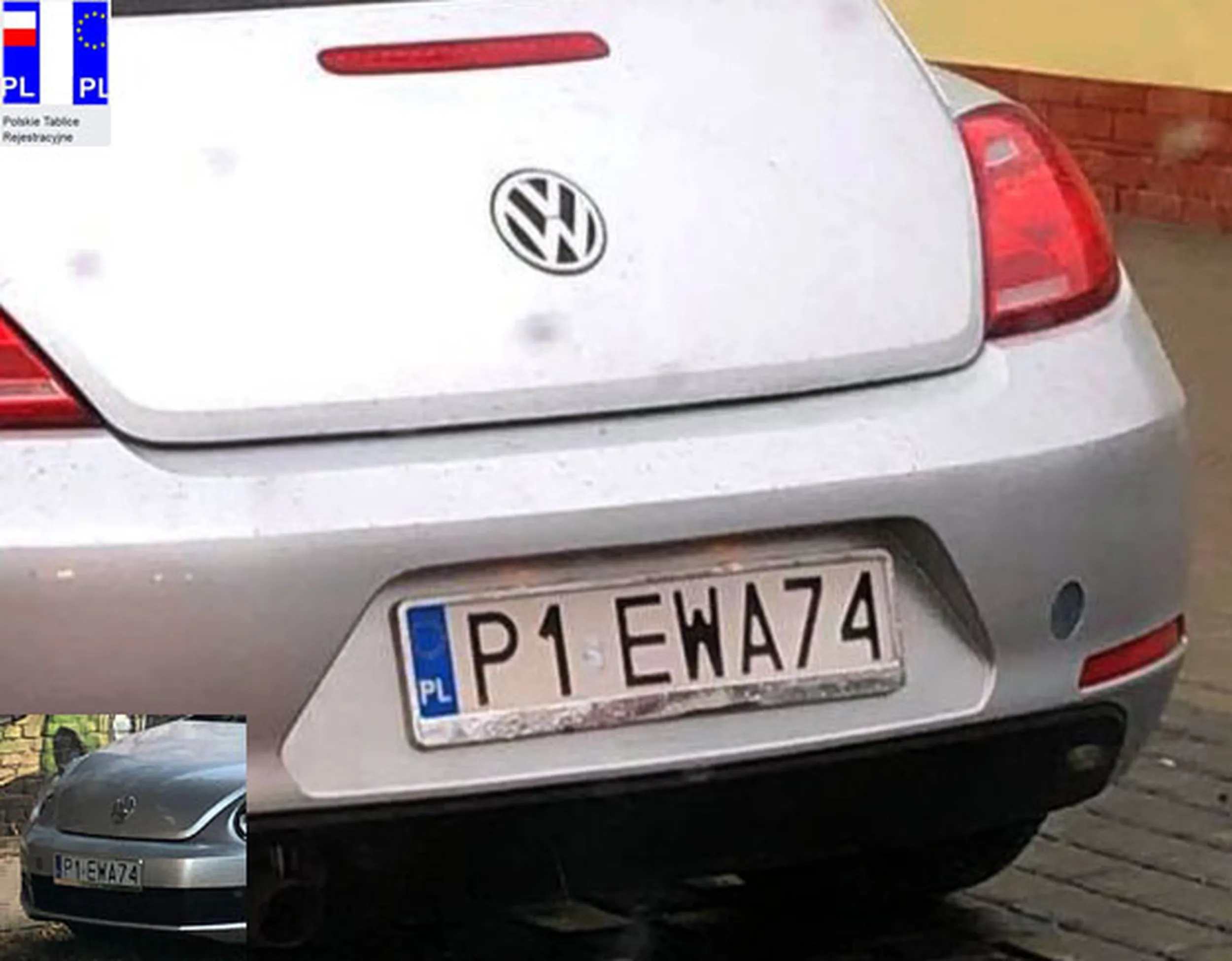 Fajny numer, blacha P1 EWA74