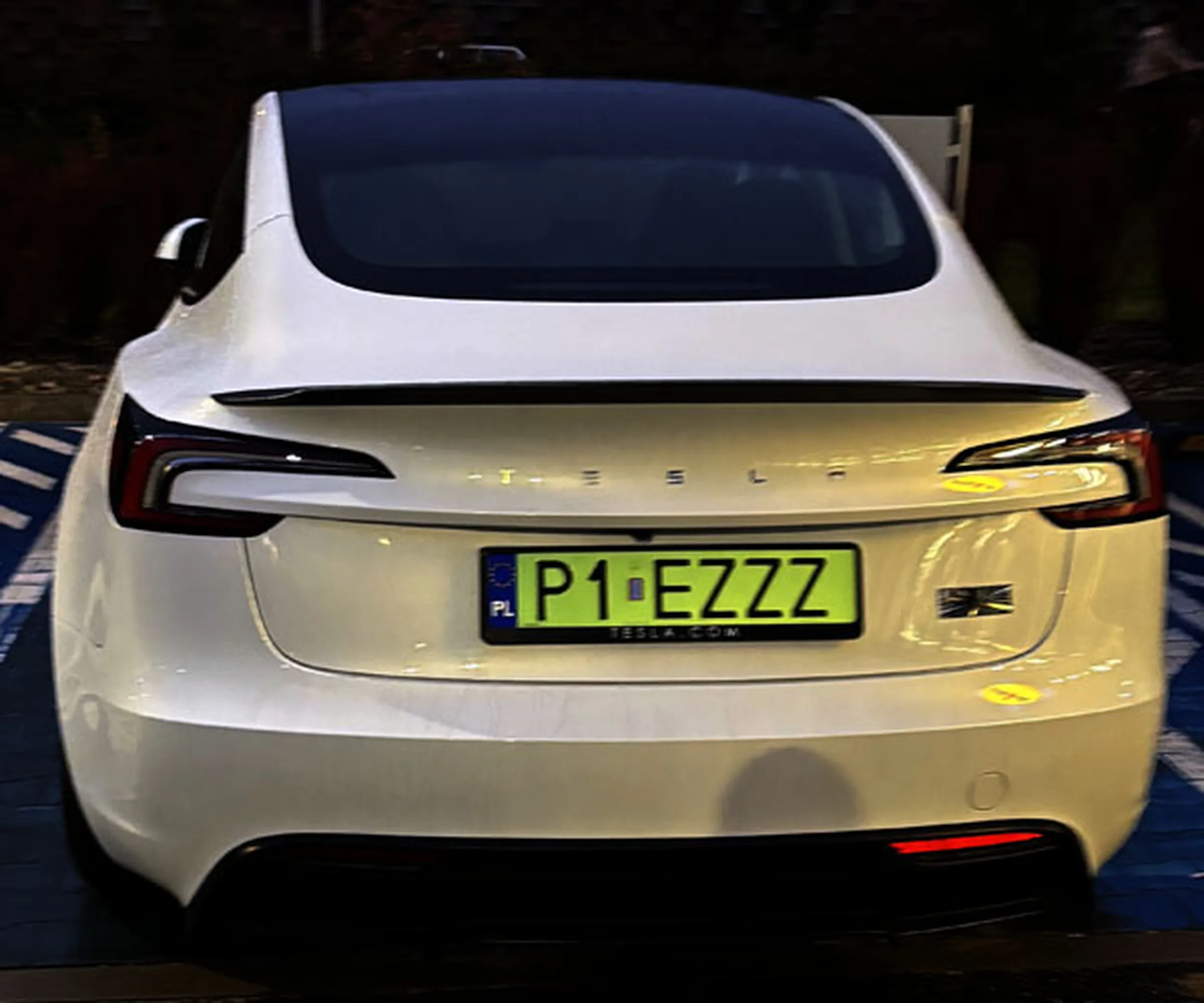 Fajny numer, blacha P1 EZZZ