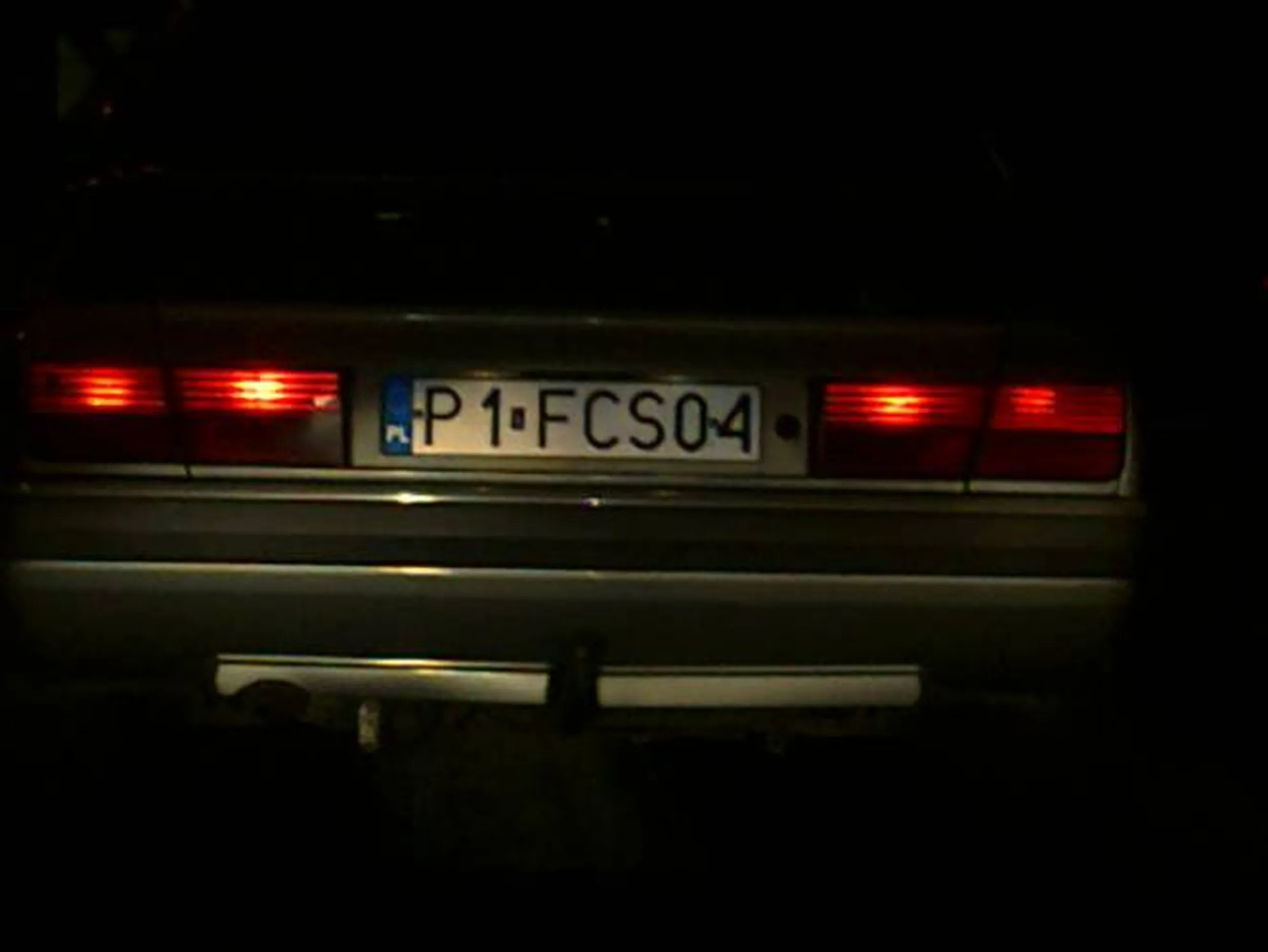 Fajny numer, blacha P1 FCS04