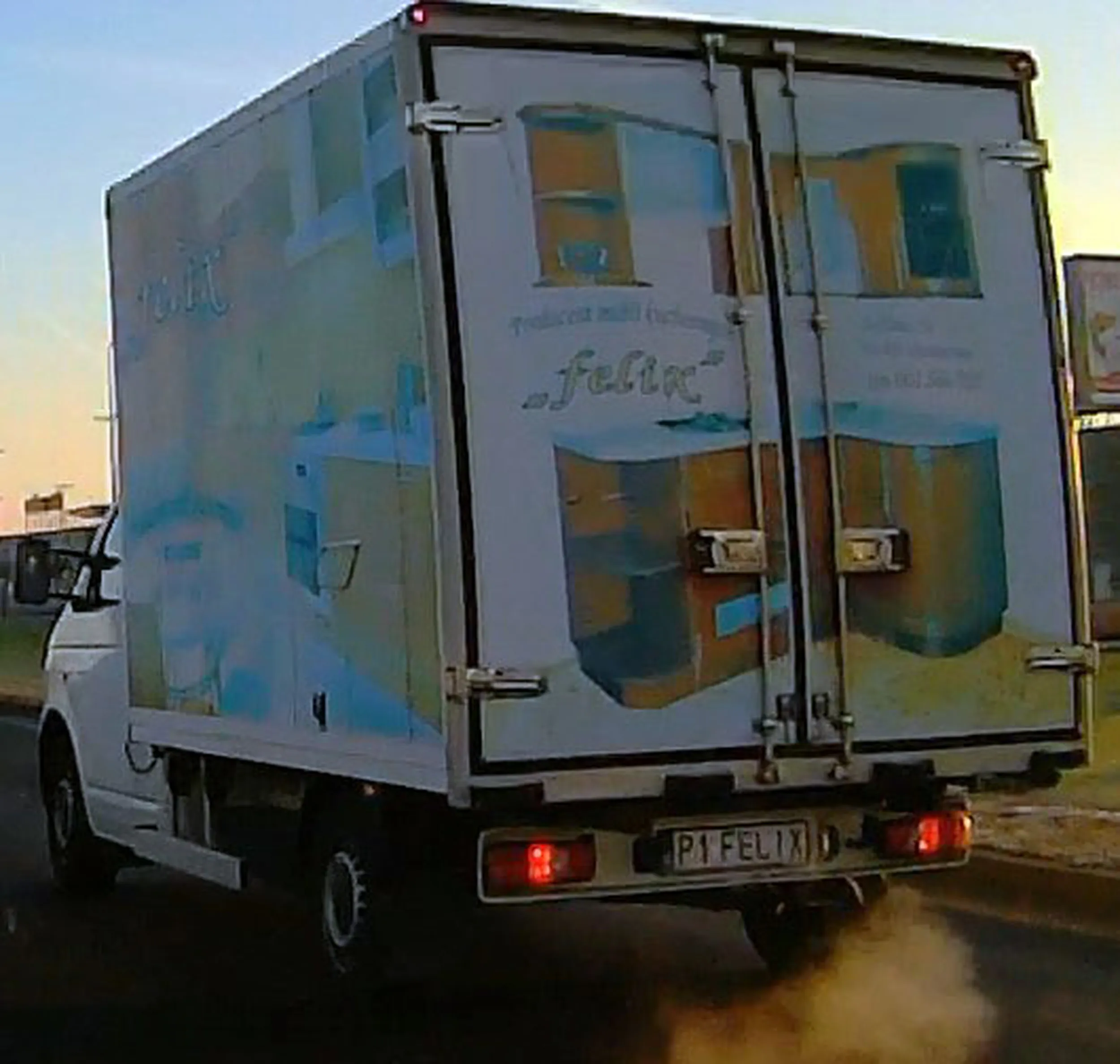 Fajny numer, blacha P1 FELIX