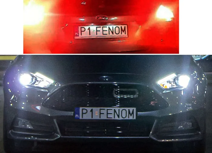 Fajny numer, blacha P1 FENOM