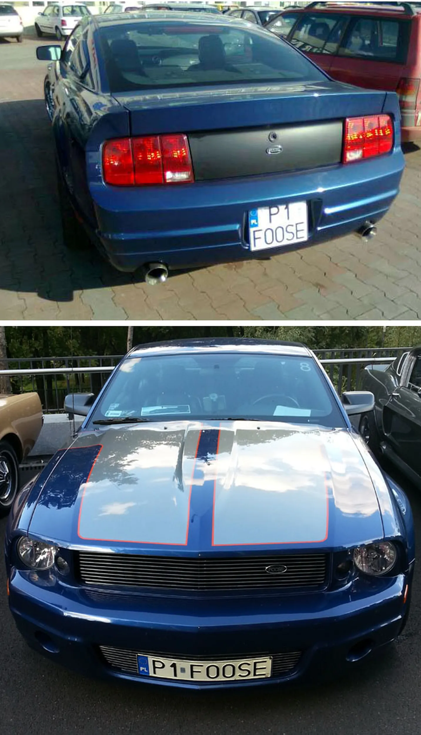 Fajny numer, blacha P1 FOOSE