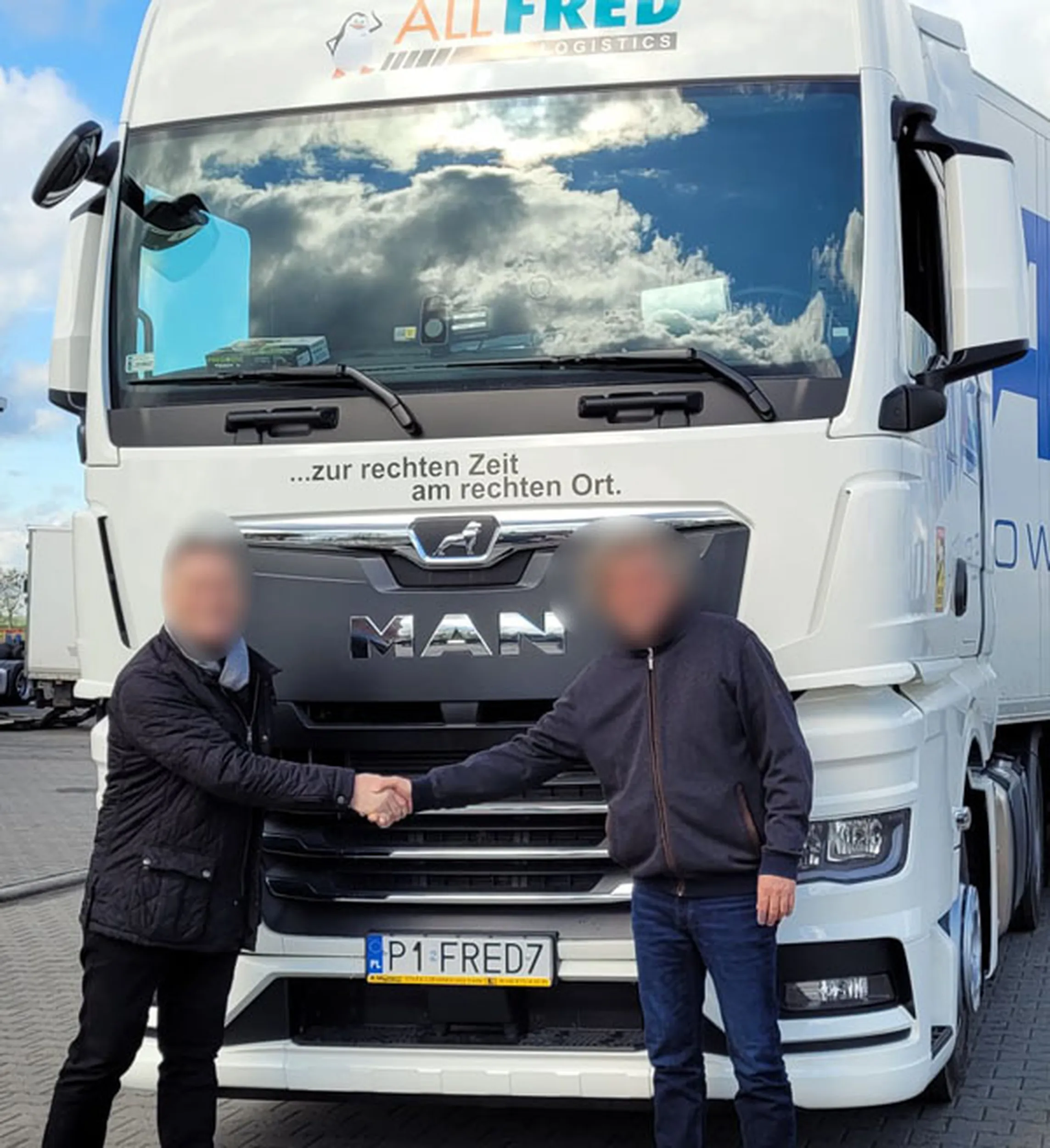 Fajny numer, blacha P1 FRED7