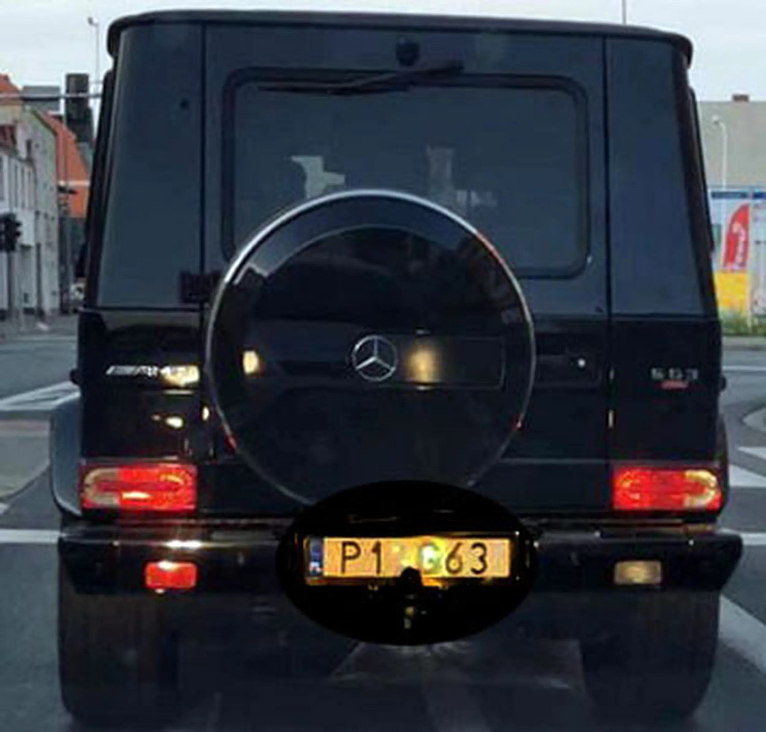 Fajny numer, blacha P1 G63