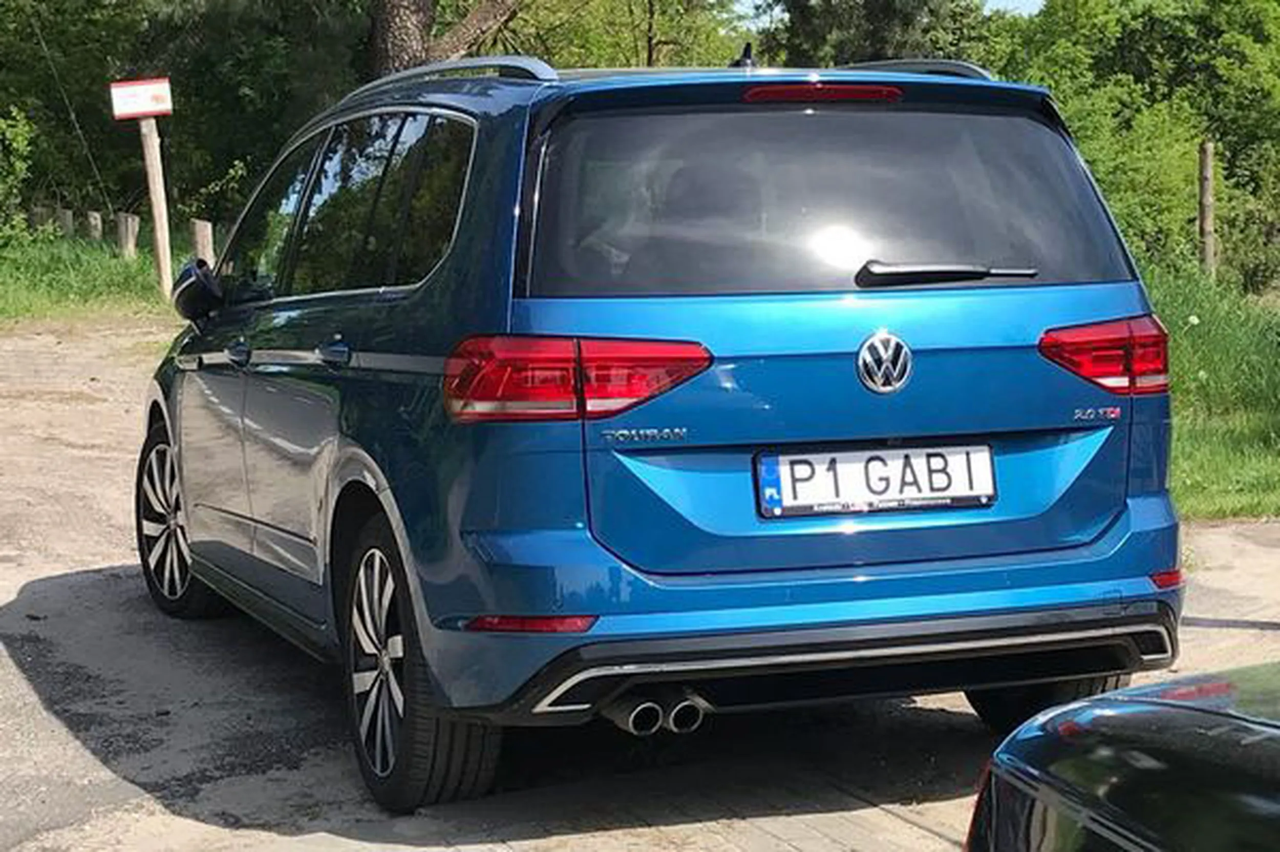 Fajny numer, blacha P1 GABI