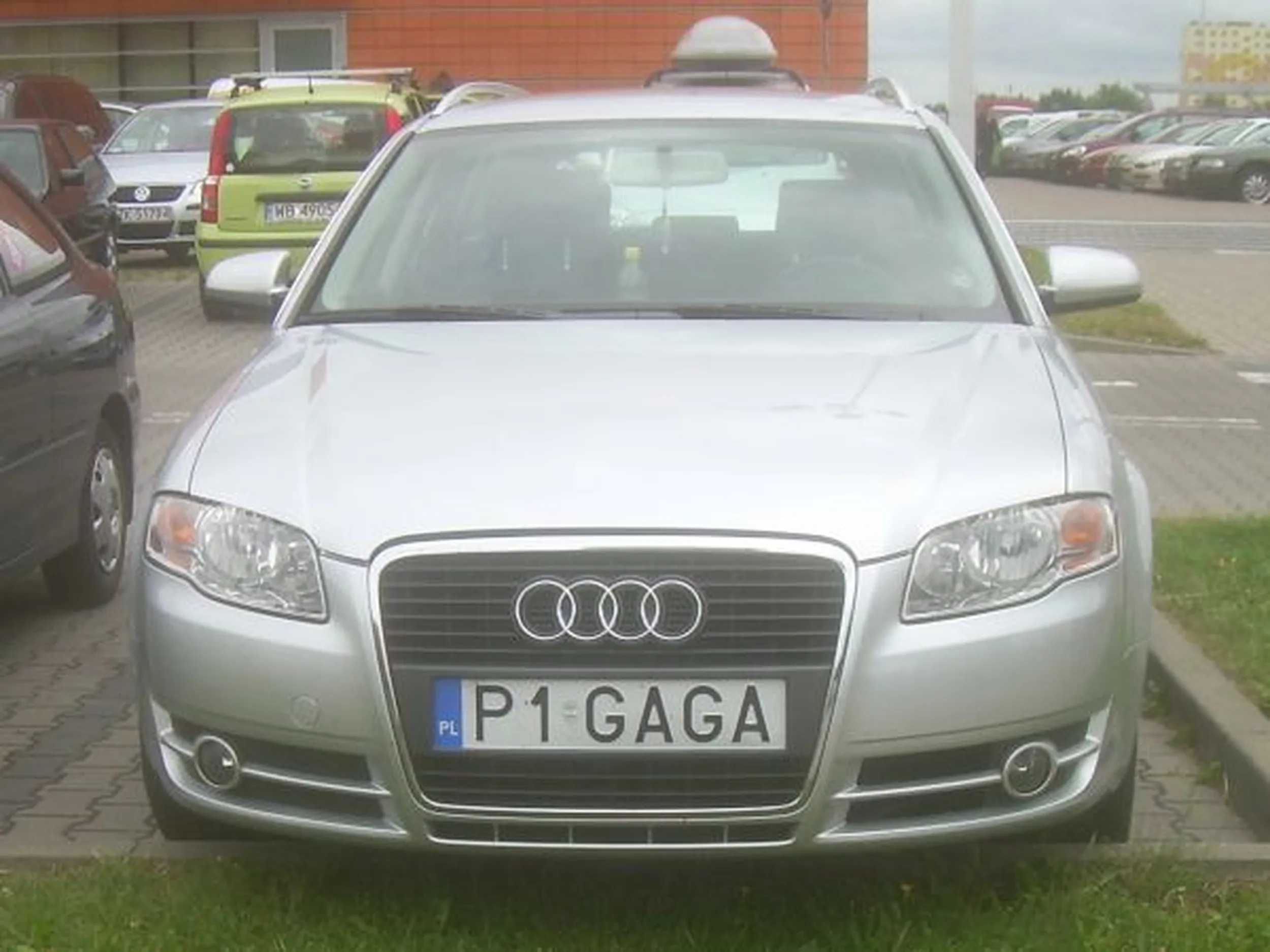 Fajny numer, blacha P1 GAGA