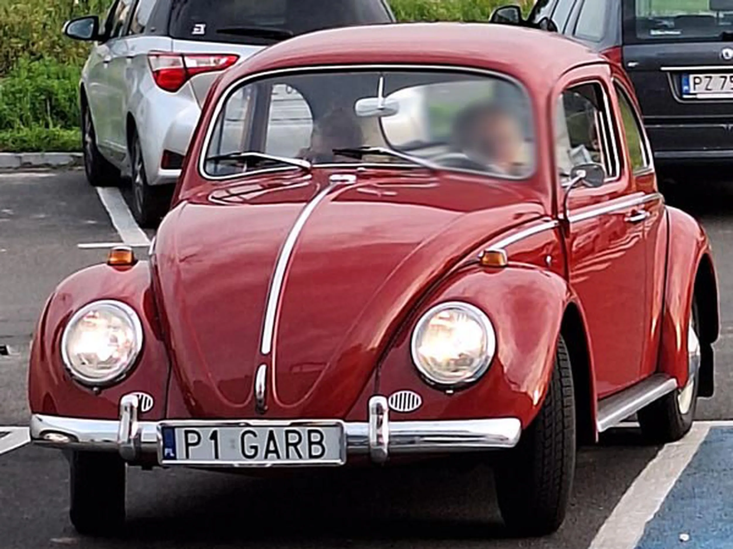 Fajny numer, blacha P1 GARB