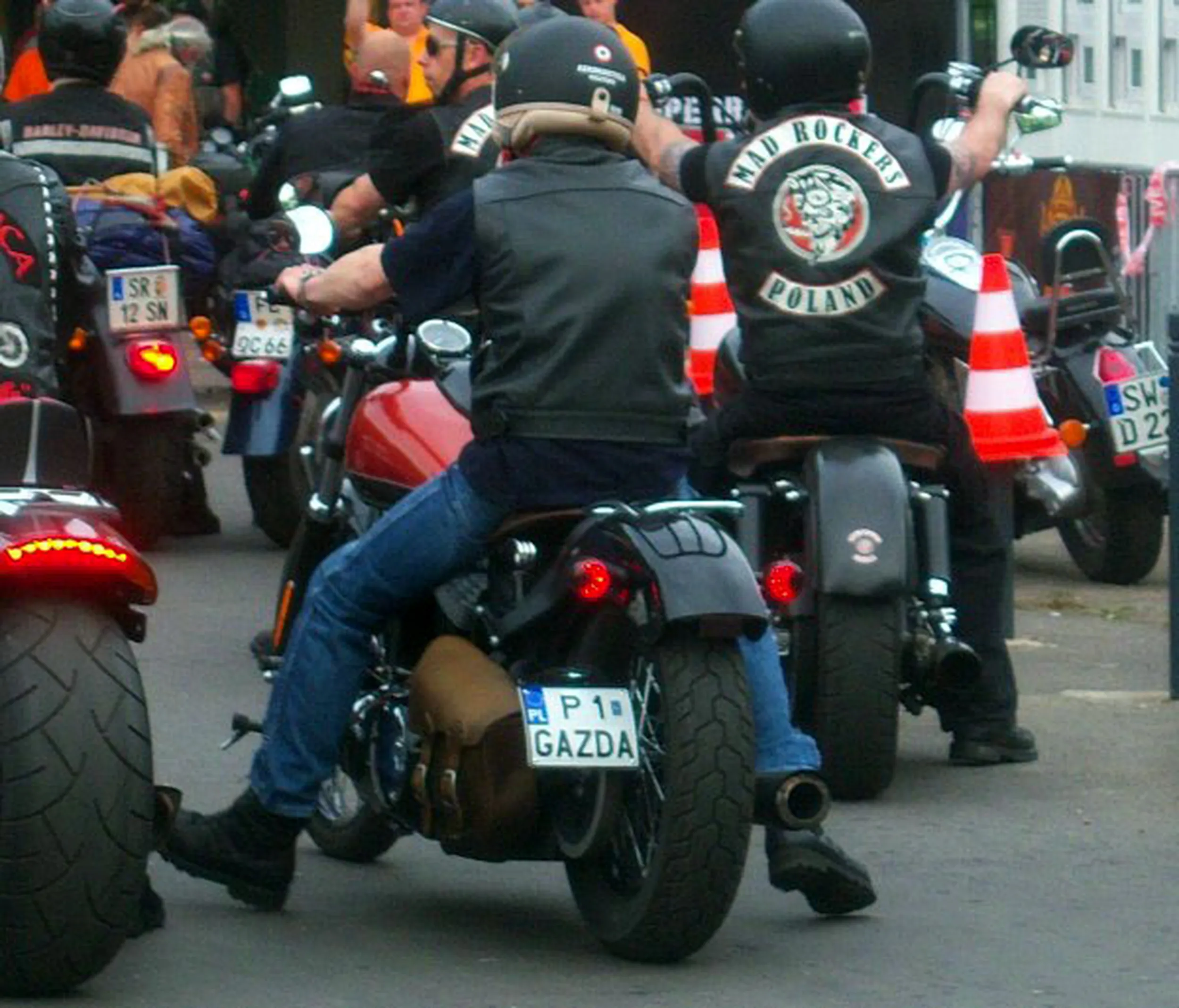 Fajny numer, blacha P1 GAZDA