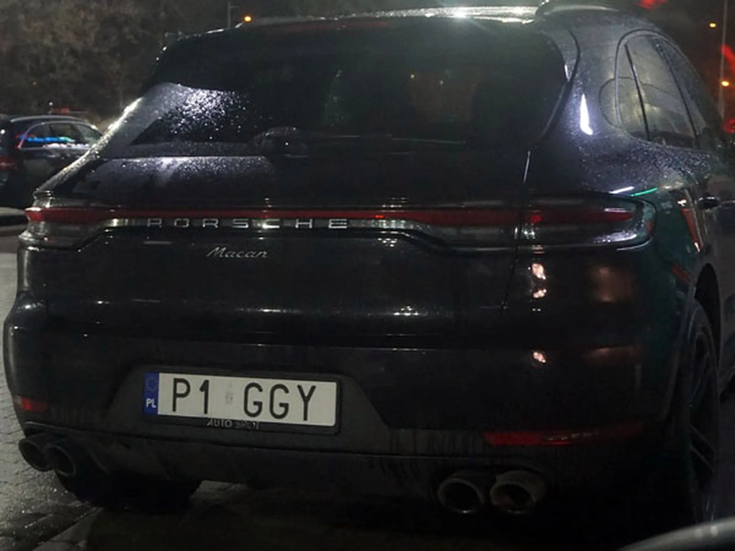 Fajny numer, blacha P1 GGY