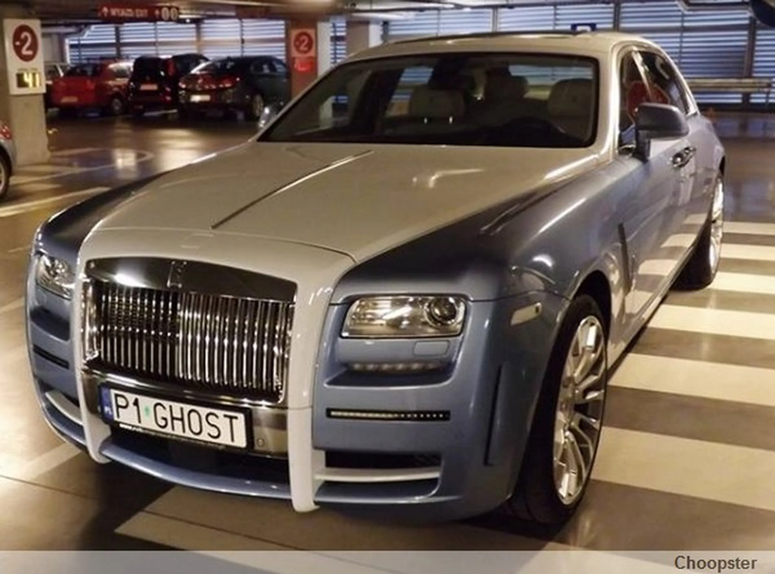 Fajny numer, blacha P1 GHOST