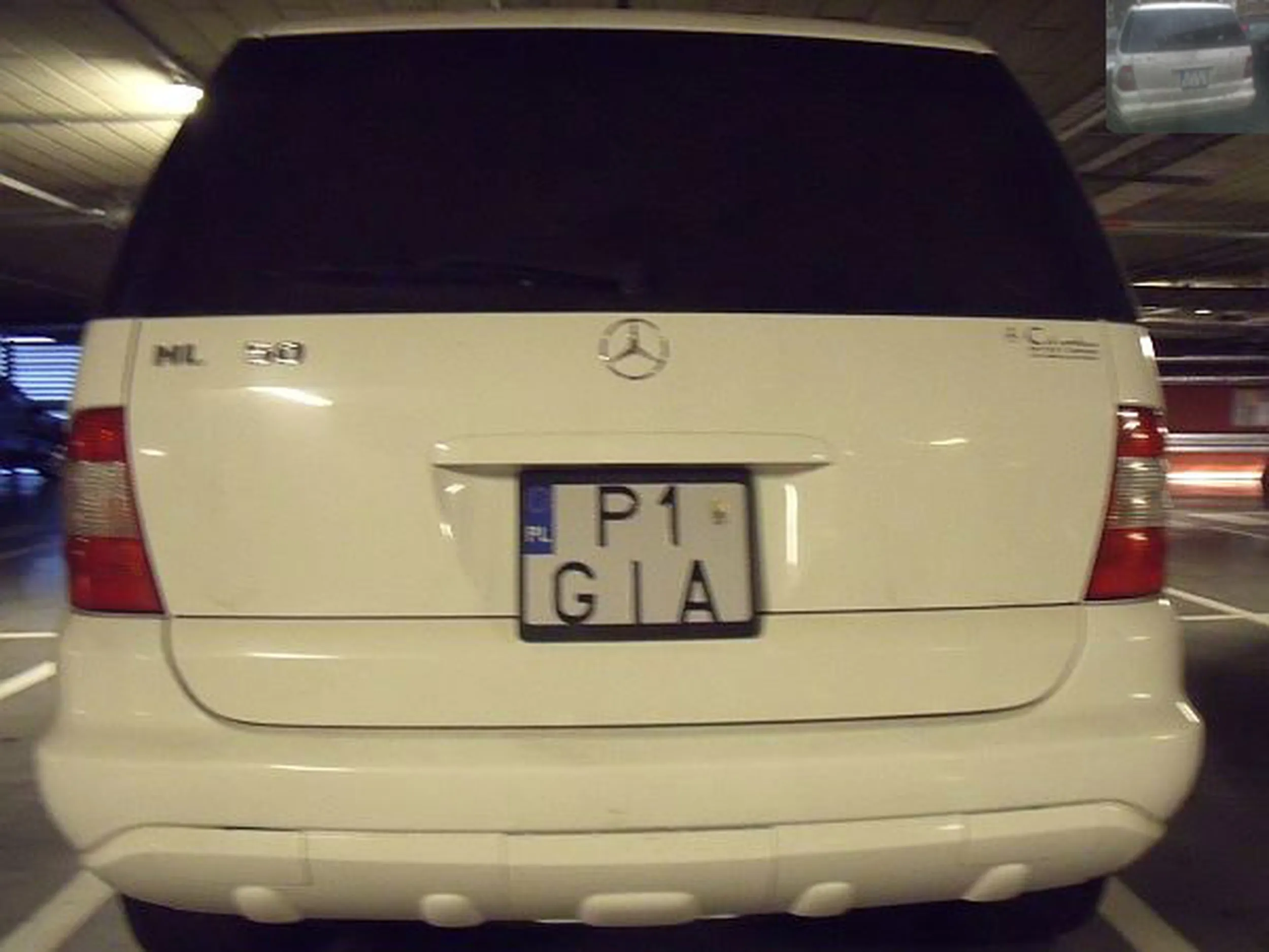 Fajny numer, blacha P1 GIA