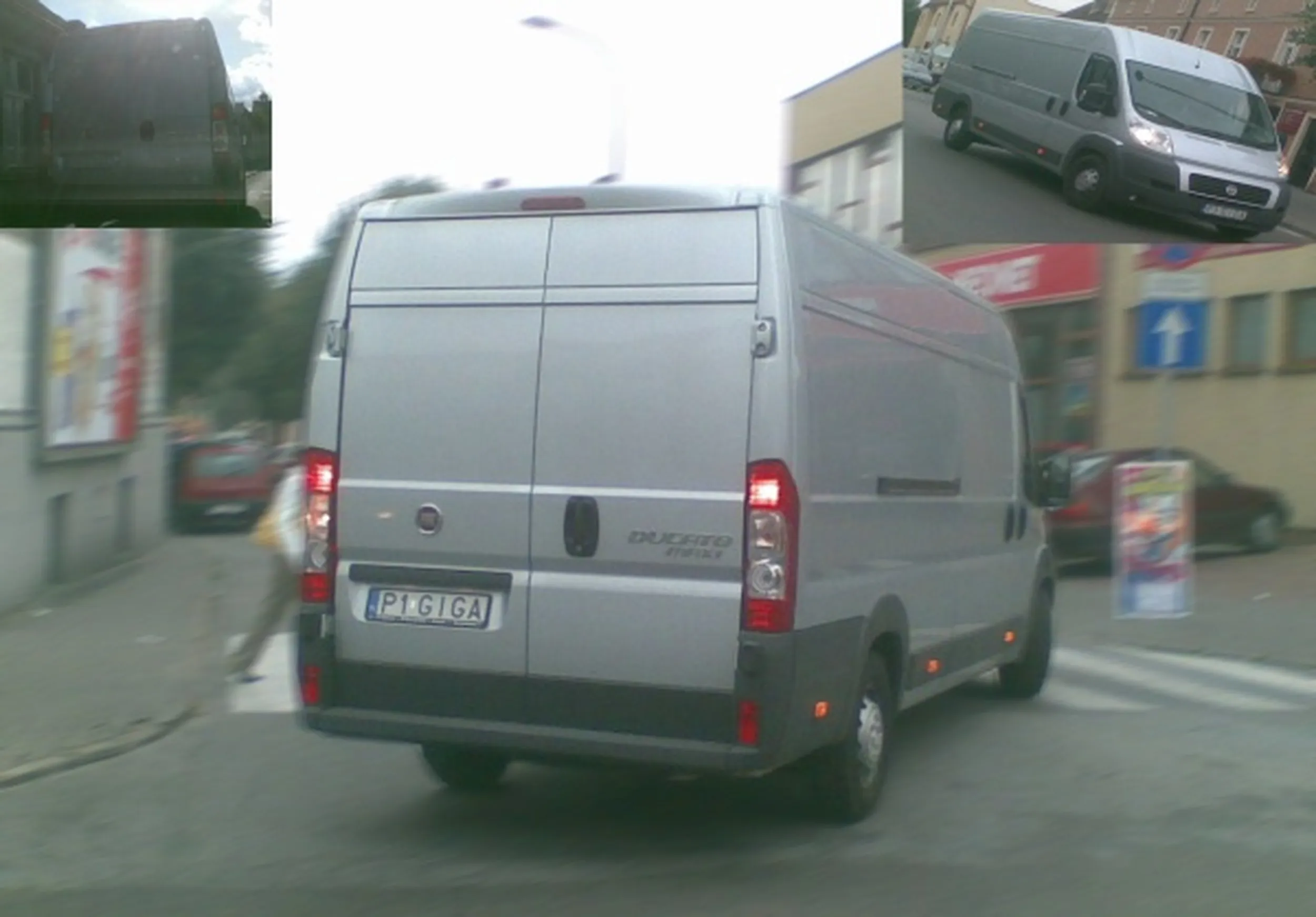 Fajny numer, blacha P1 GIGA