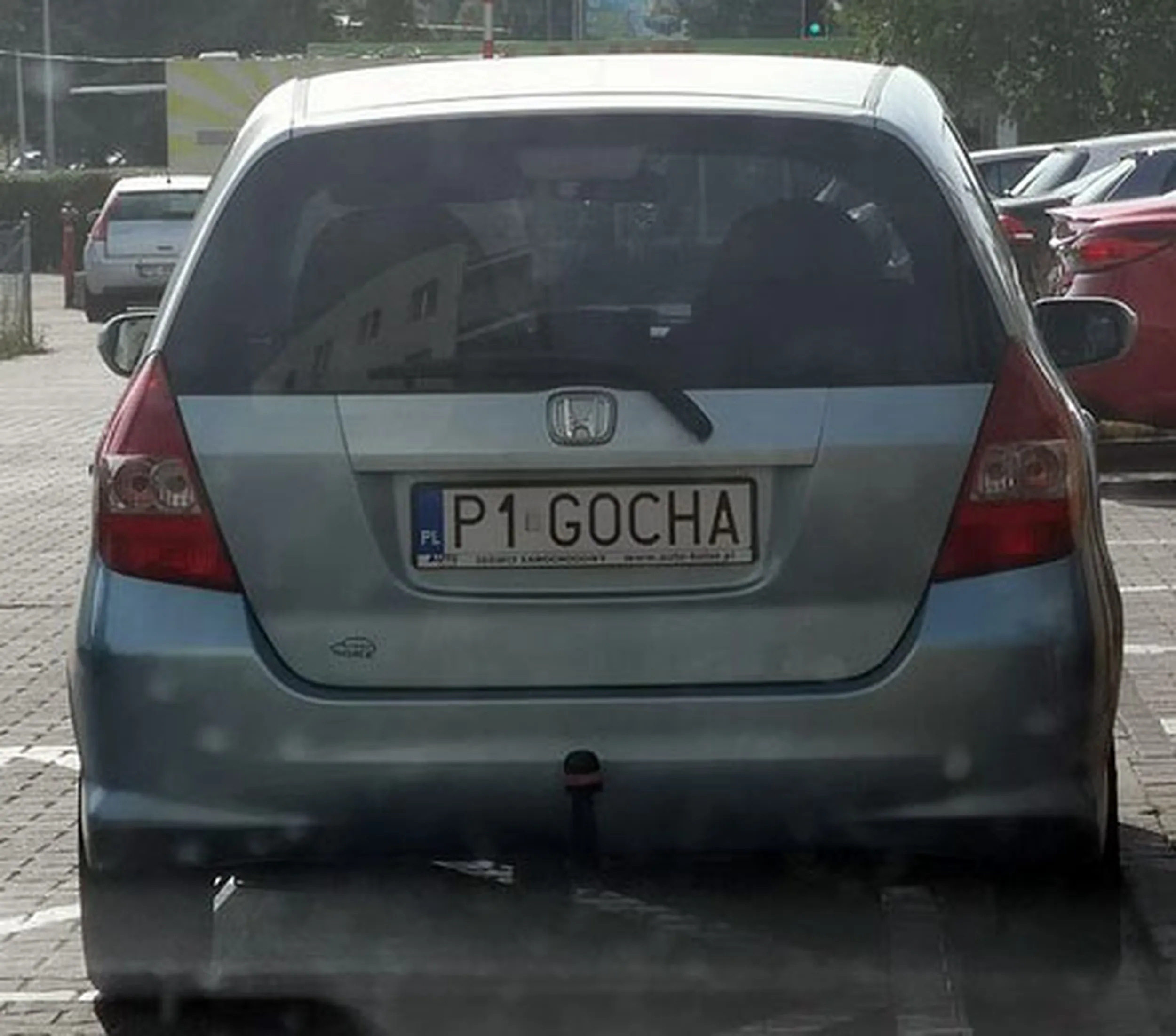Fajny numer, blacha P1 GOCHA