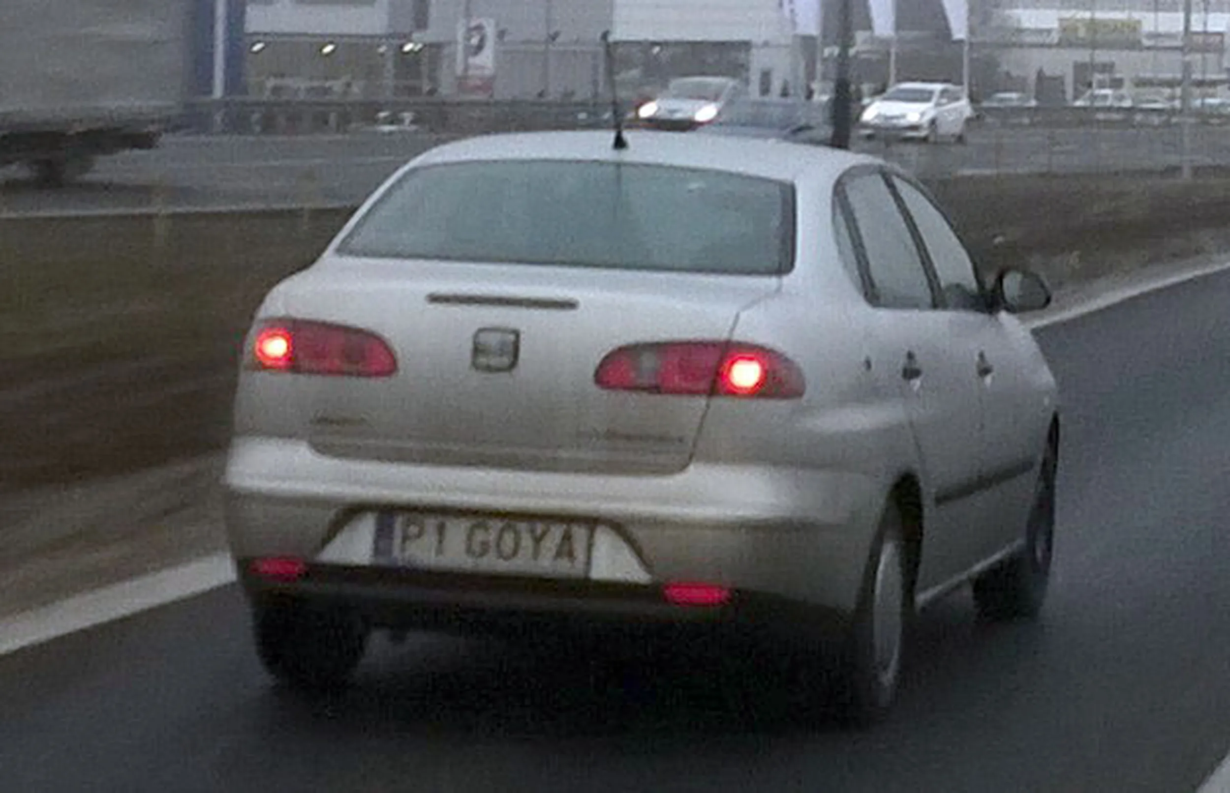 Fajny numer, blacha P1 GOYA