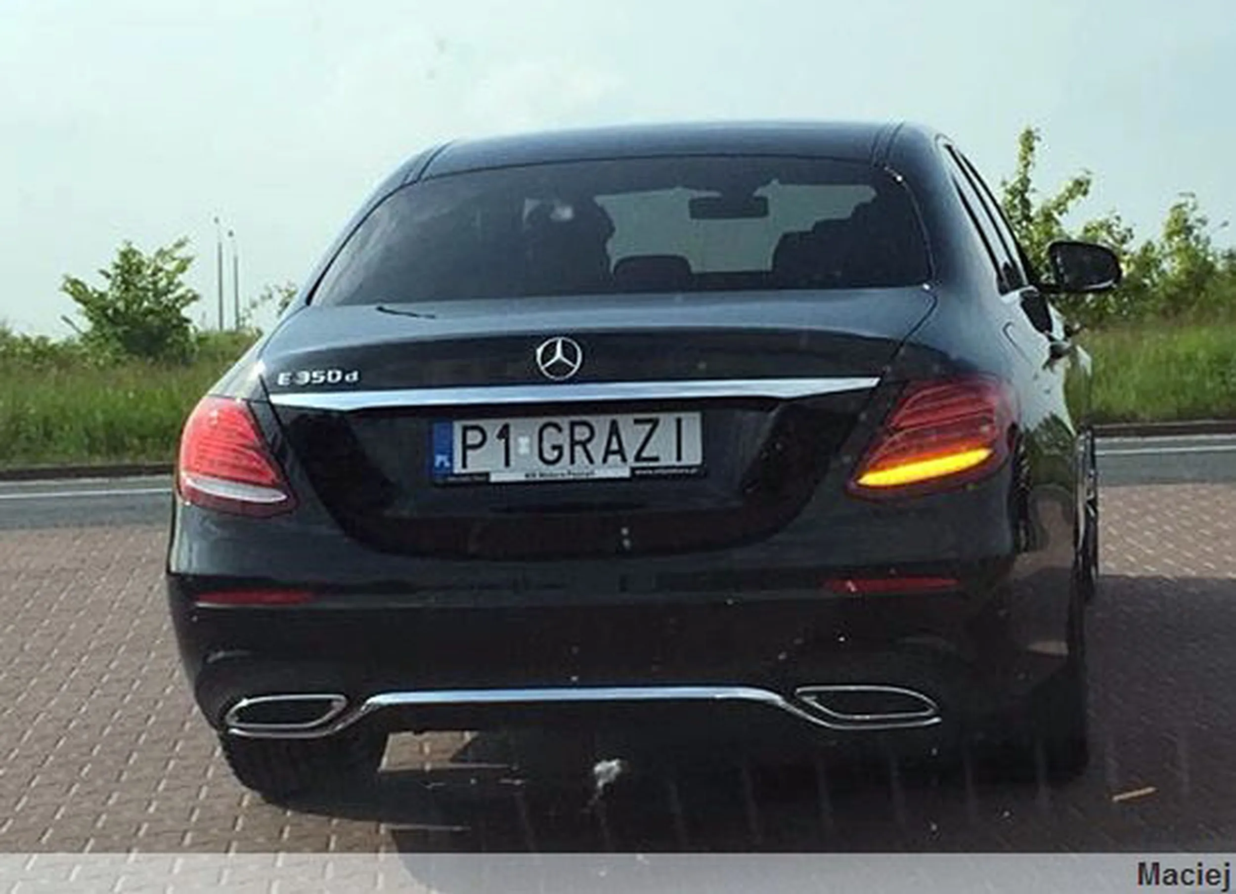 Fajny numer, blacha P1 GRAZI