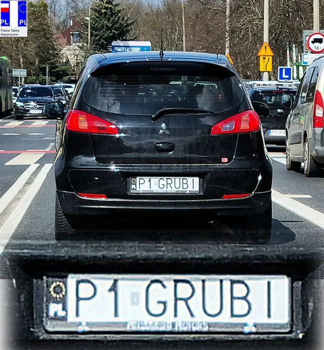 Fajny numer, blacha P1 GRUBI