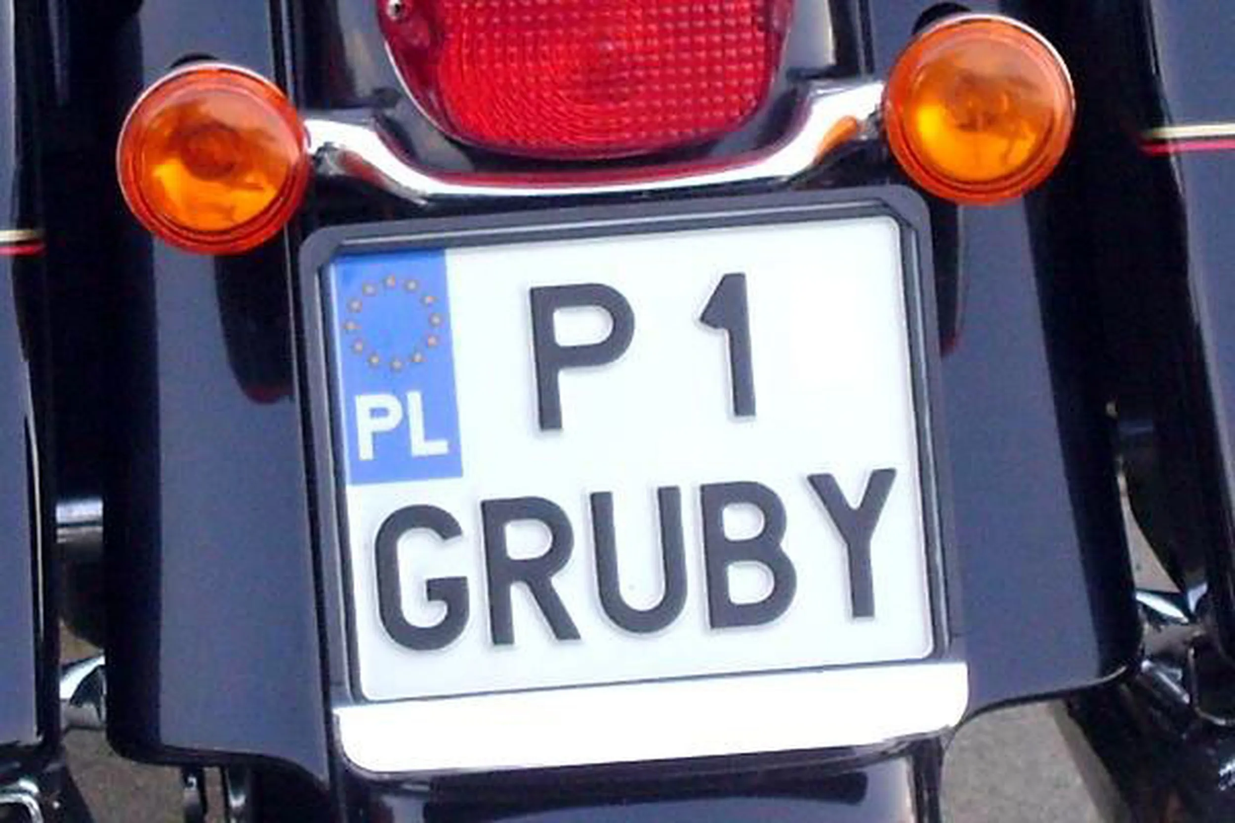 Fajny numer, blacha P1 GRUBY