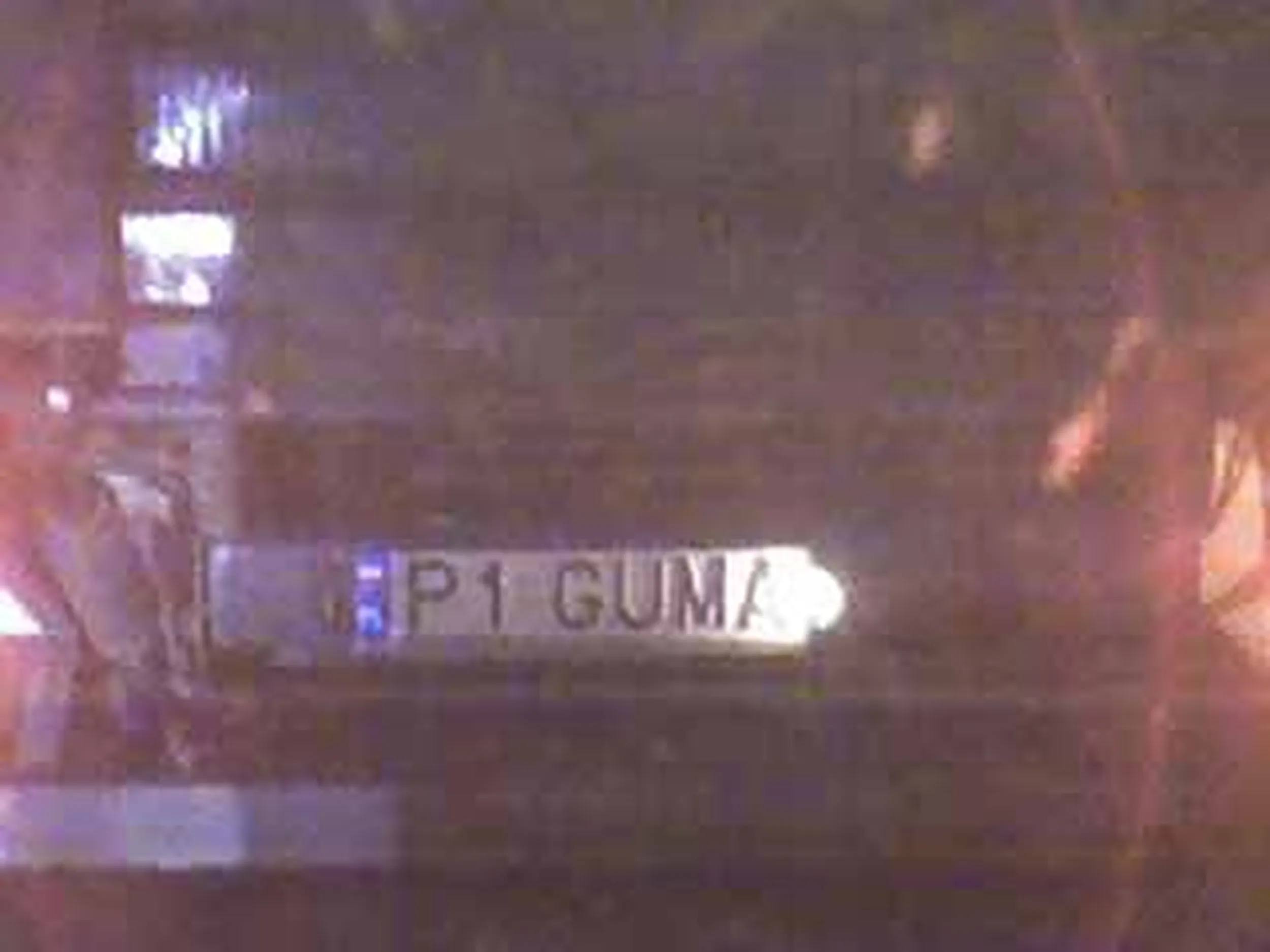 Fajny numer, blacha P1 GUMA