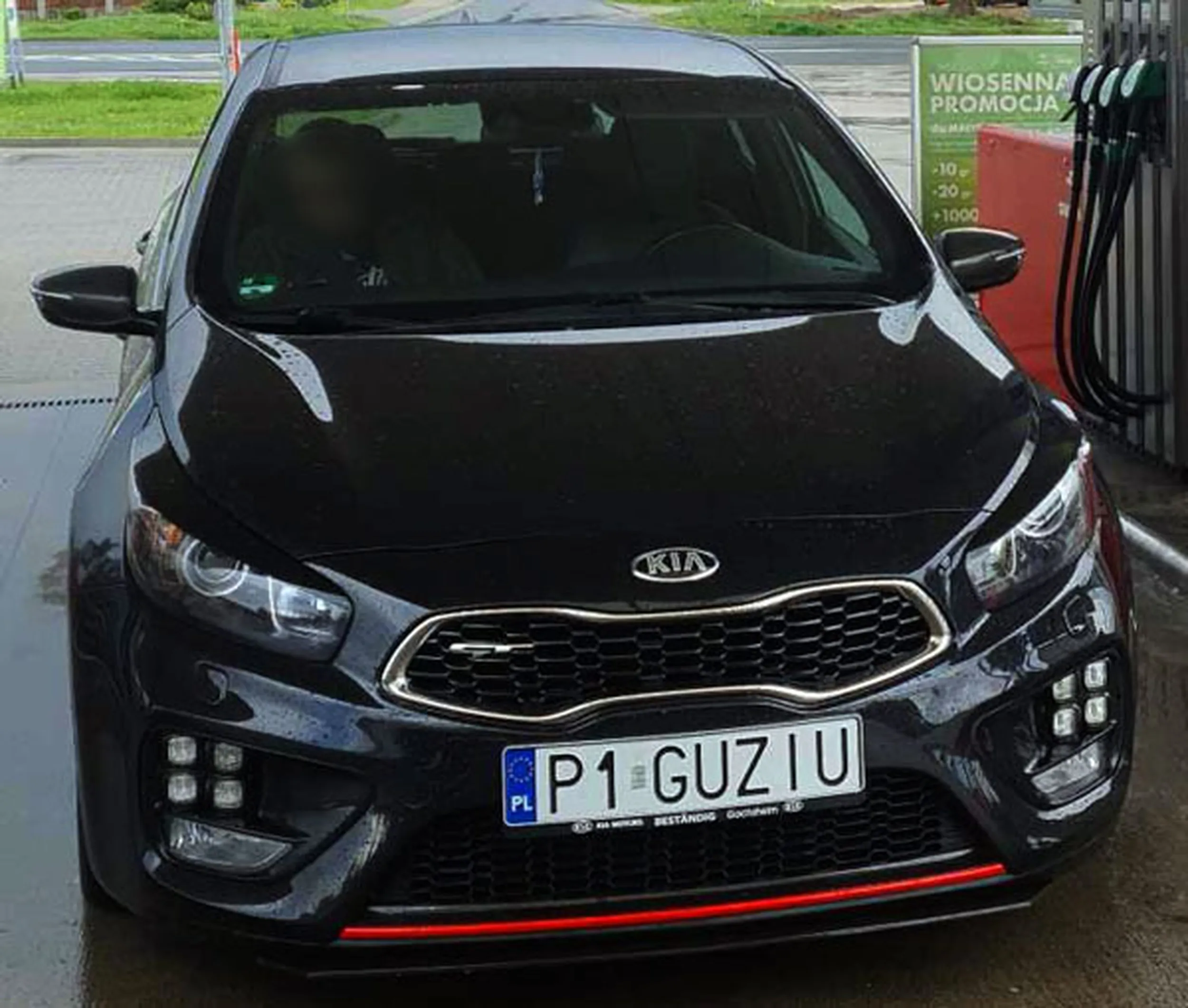 Fajny numer, blacha P1 GUZIU