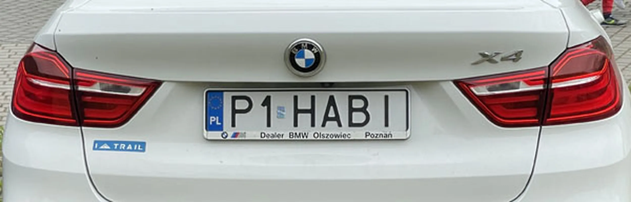 Fajny numer, blacha P1 HABI