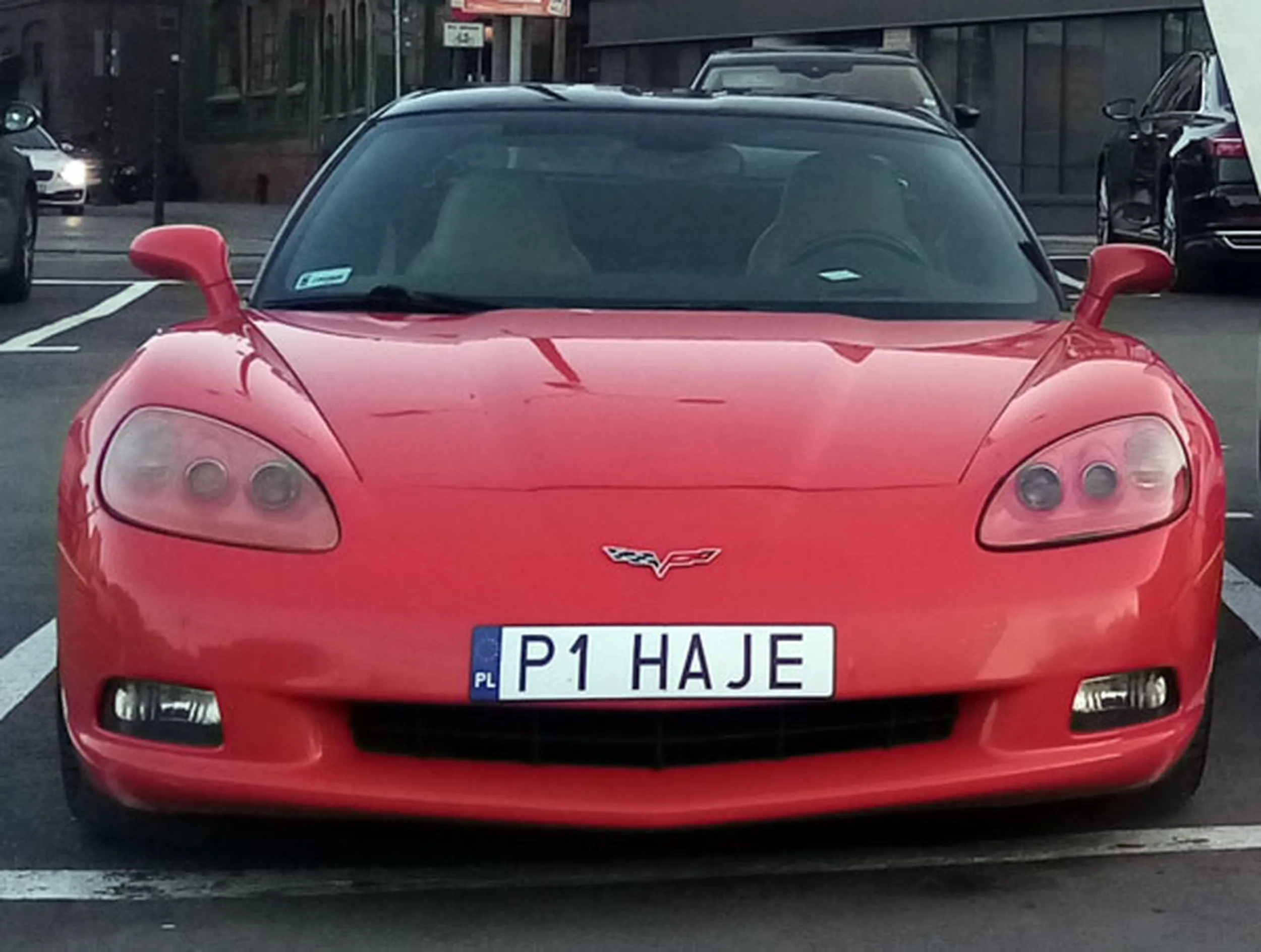 Fajny numer, blacha P1 HAJE