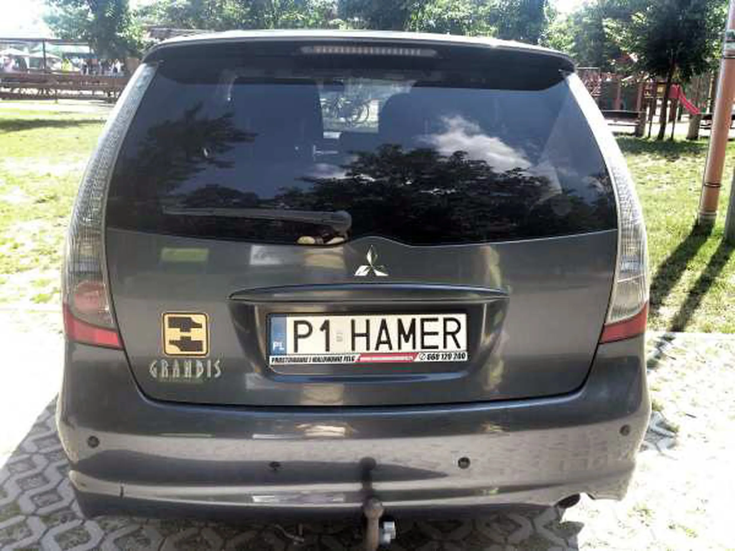 Fajny numer, blacha P1 HAMER