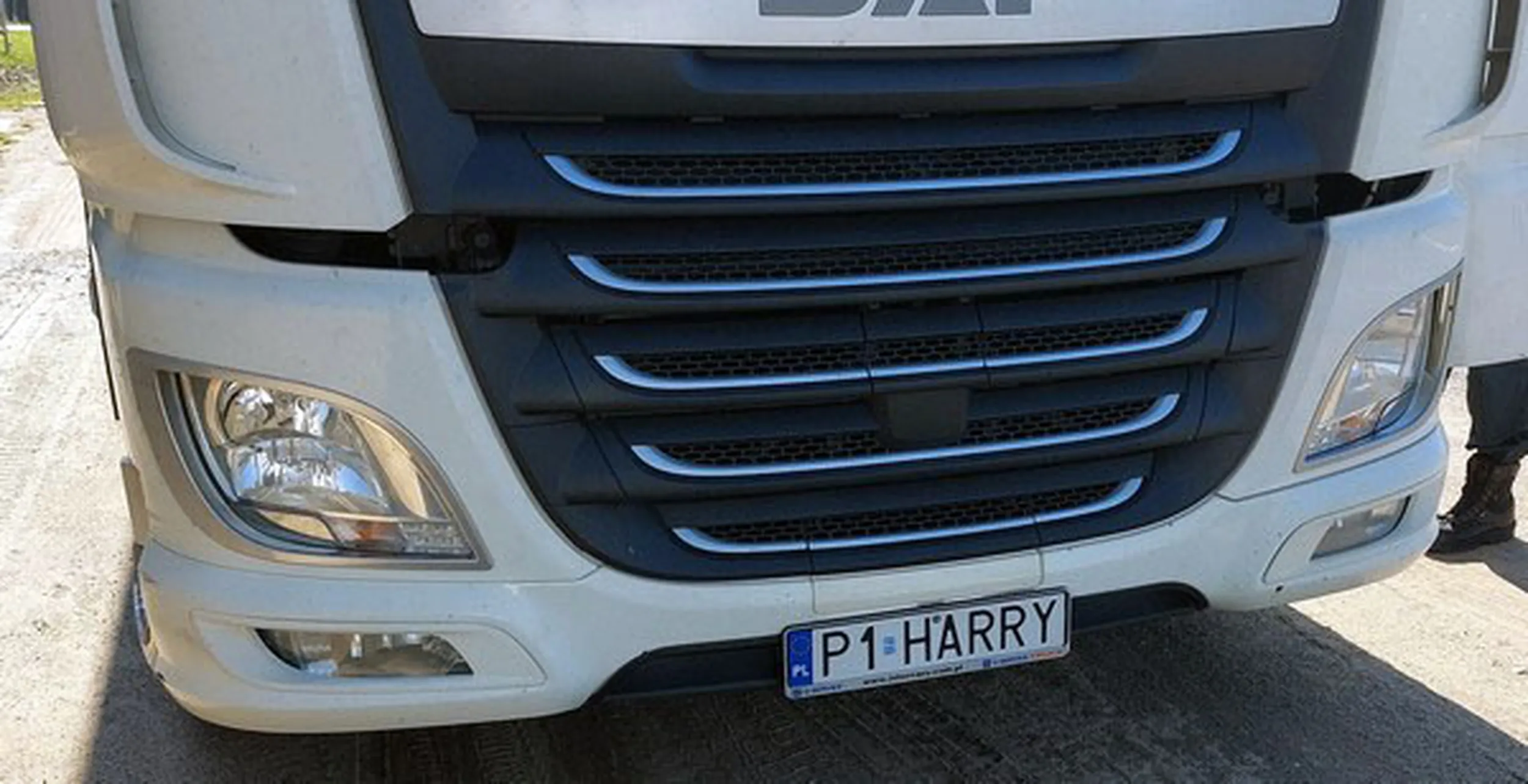 Fajny numer, blacha P1 HARRY